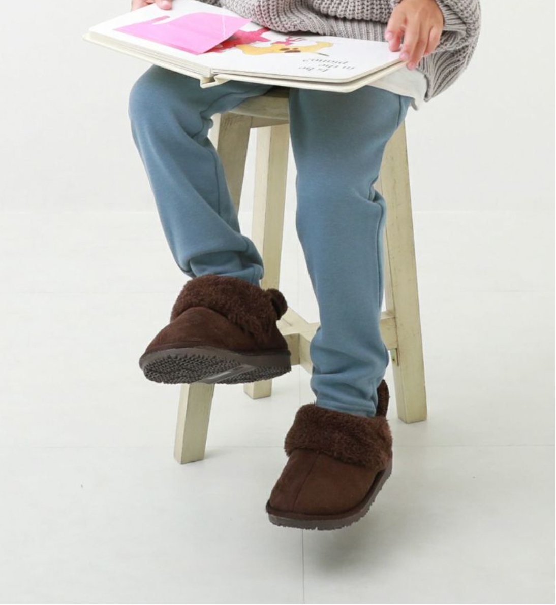 Devirock RICH WARM fleece lining stretch pants - BlueGrey other brands