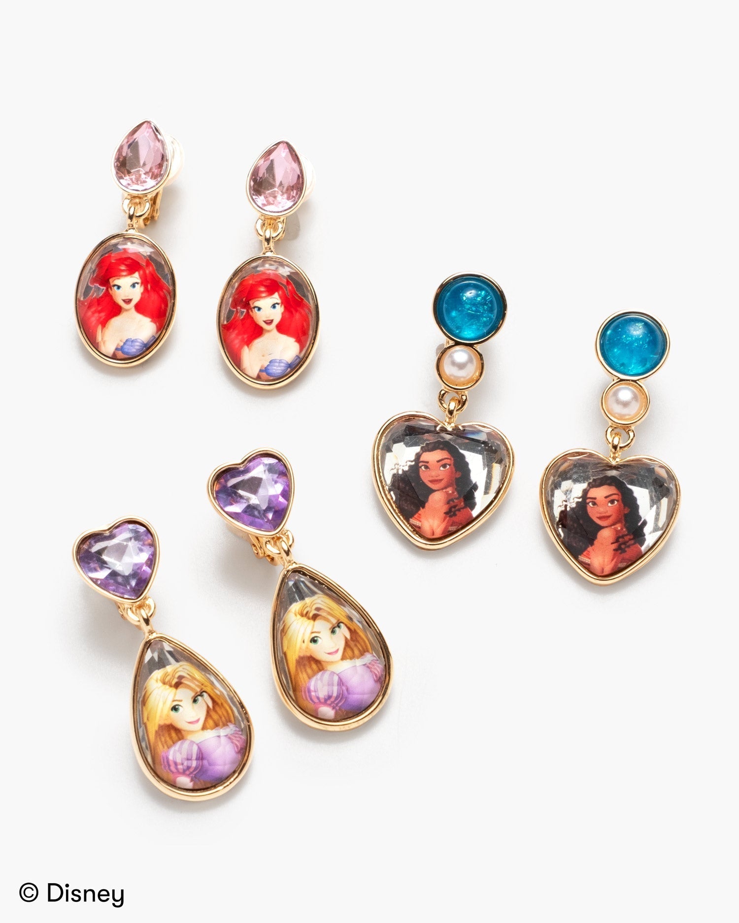 Disney Princess 3 - Piece Earring Set Super Smalls