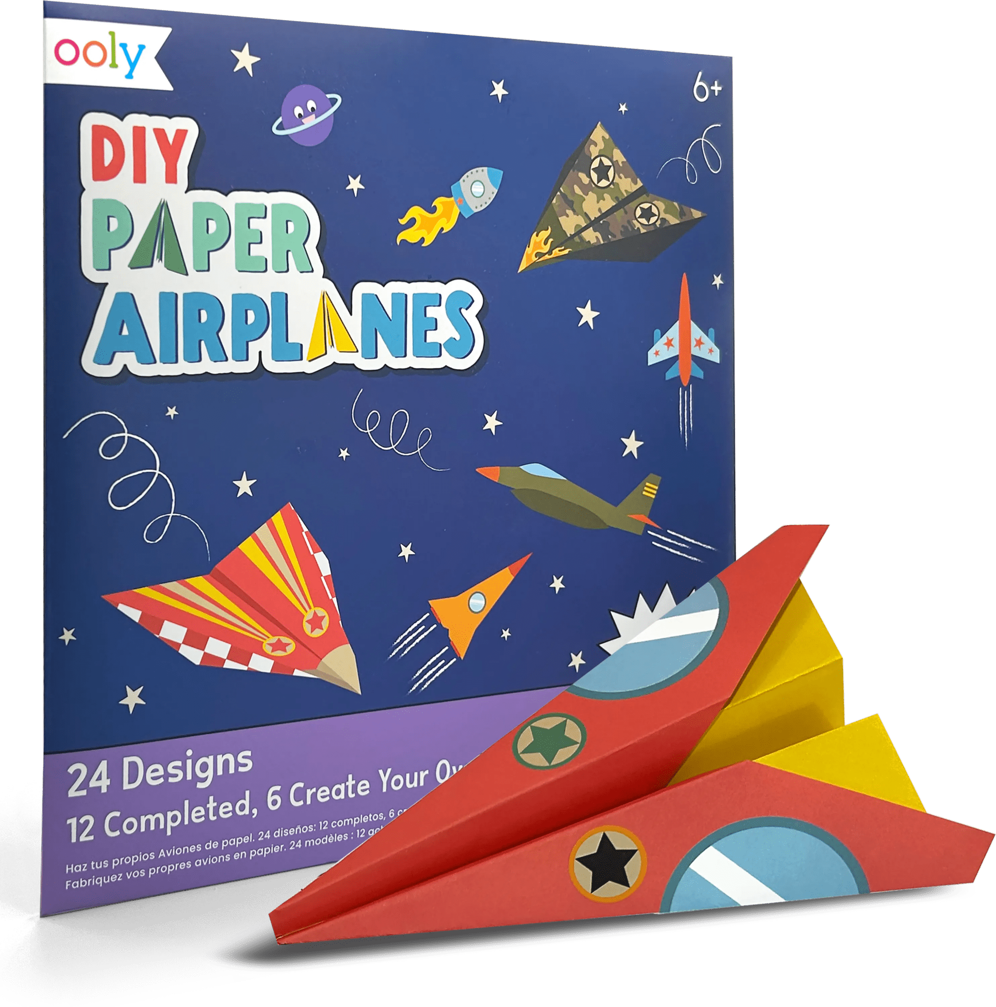 DIY Paper Airplanes Activity Kit OOLY