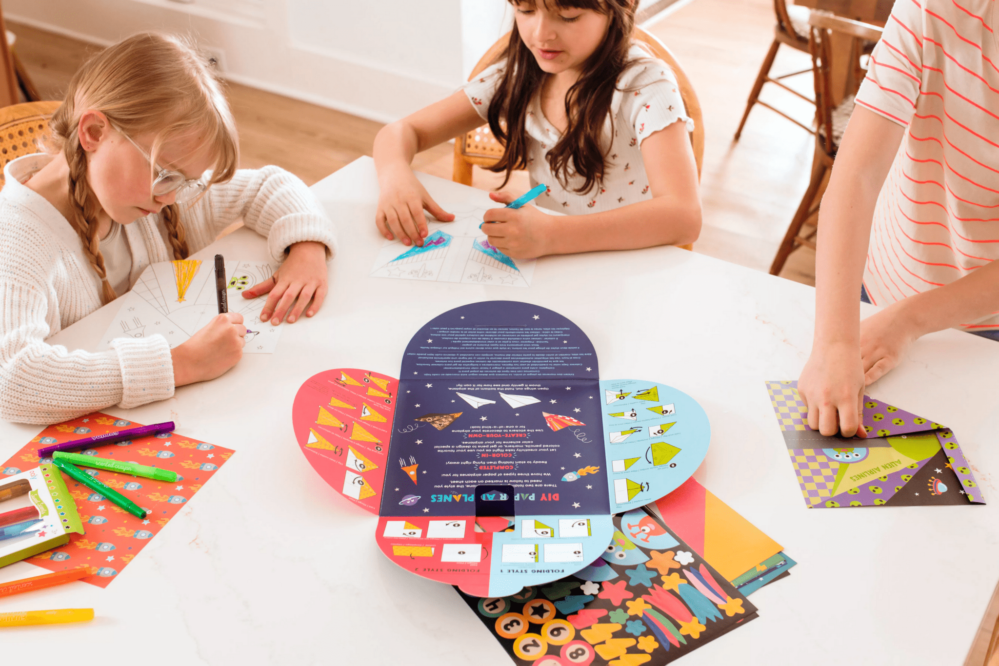 DIY Paper Airplanes Activity Kit OOLY