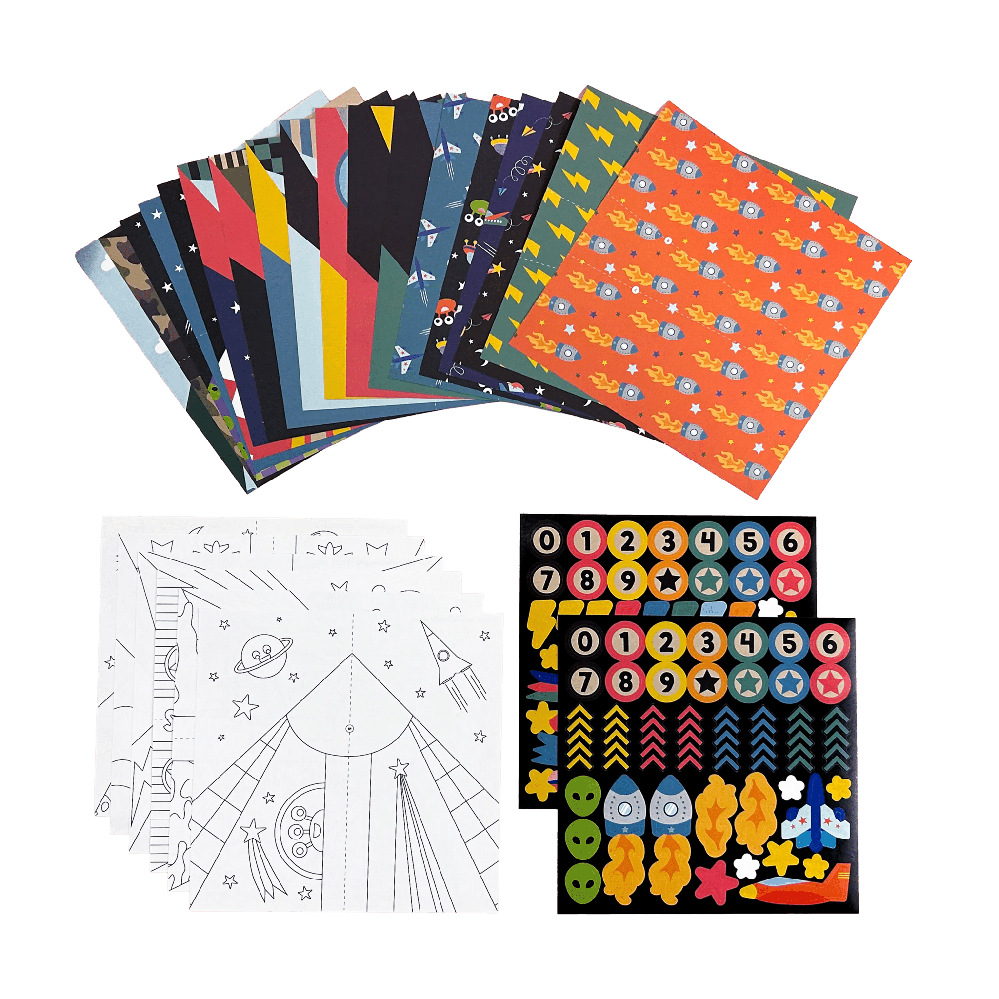 DIY Paper Airplanes Activity Kit OOLY