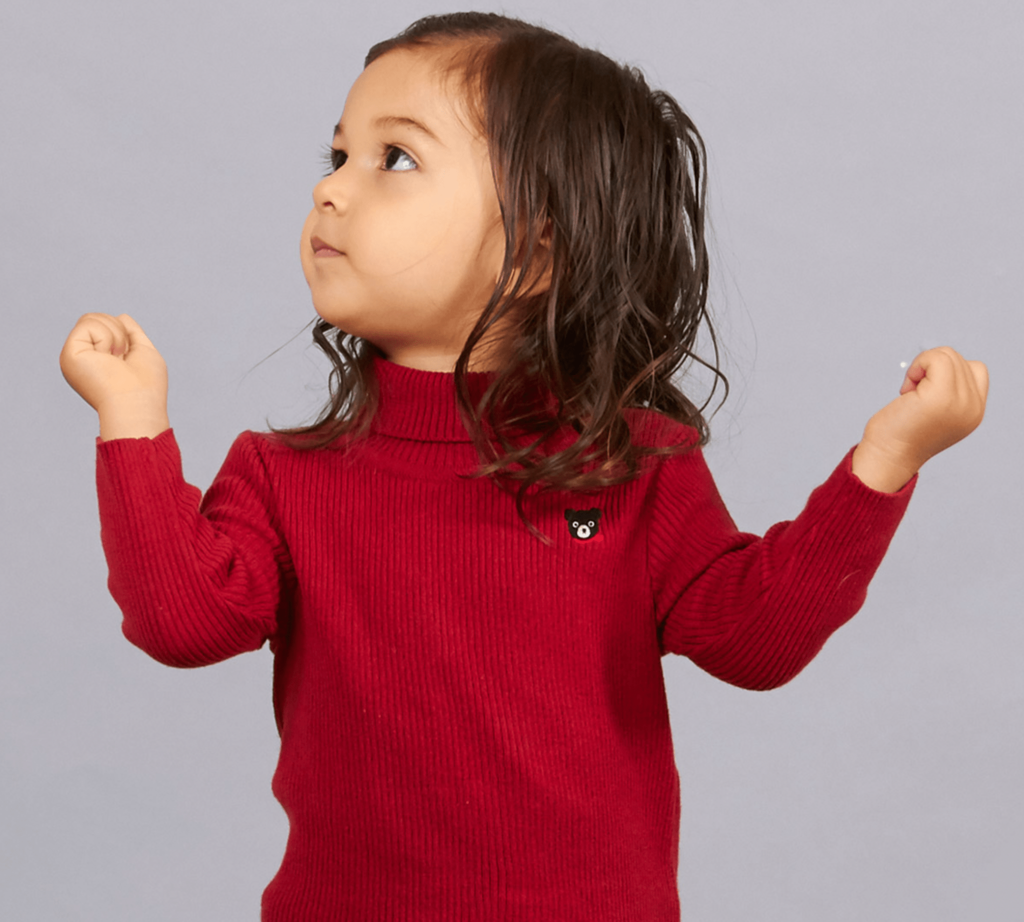 DOUBE Turtleneck Top Long Sleve MIKI HOUSE