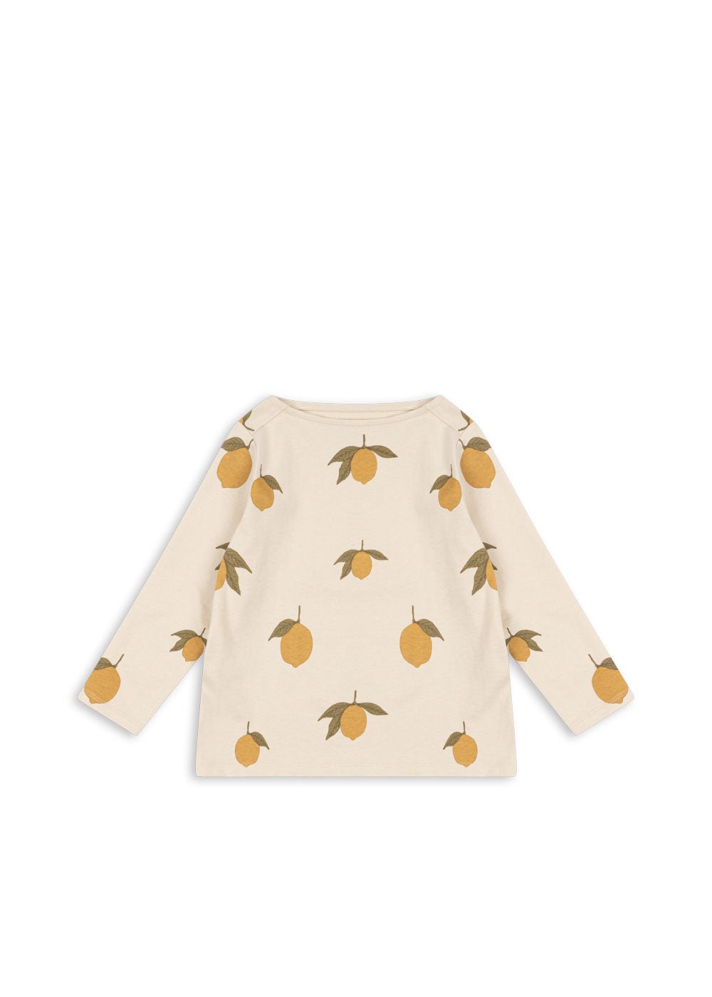 Konges Sløjd DREY LS TEE GOTS - MON GRAND CITRON Konges Sløjd
