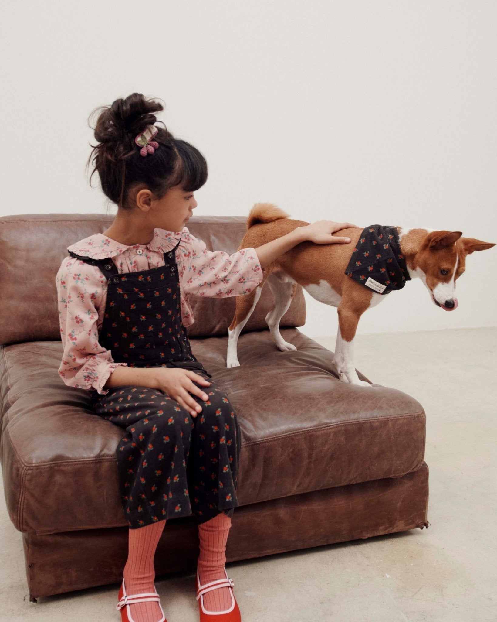 Emile et Ida Aster Blouse with Bow Collar Emile et ida