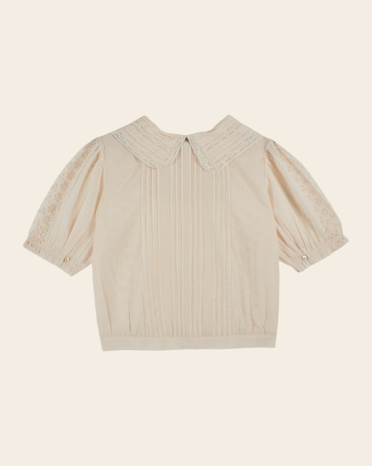 Emile et Ida Blouse - Brodé dentelle crème Emile et Ida