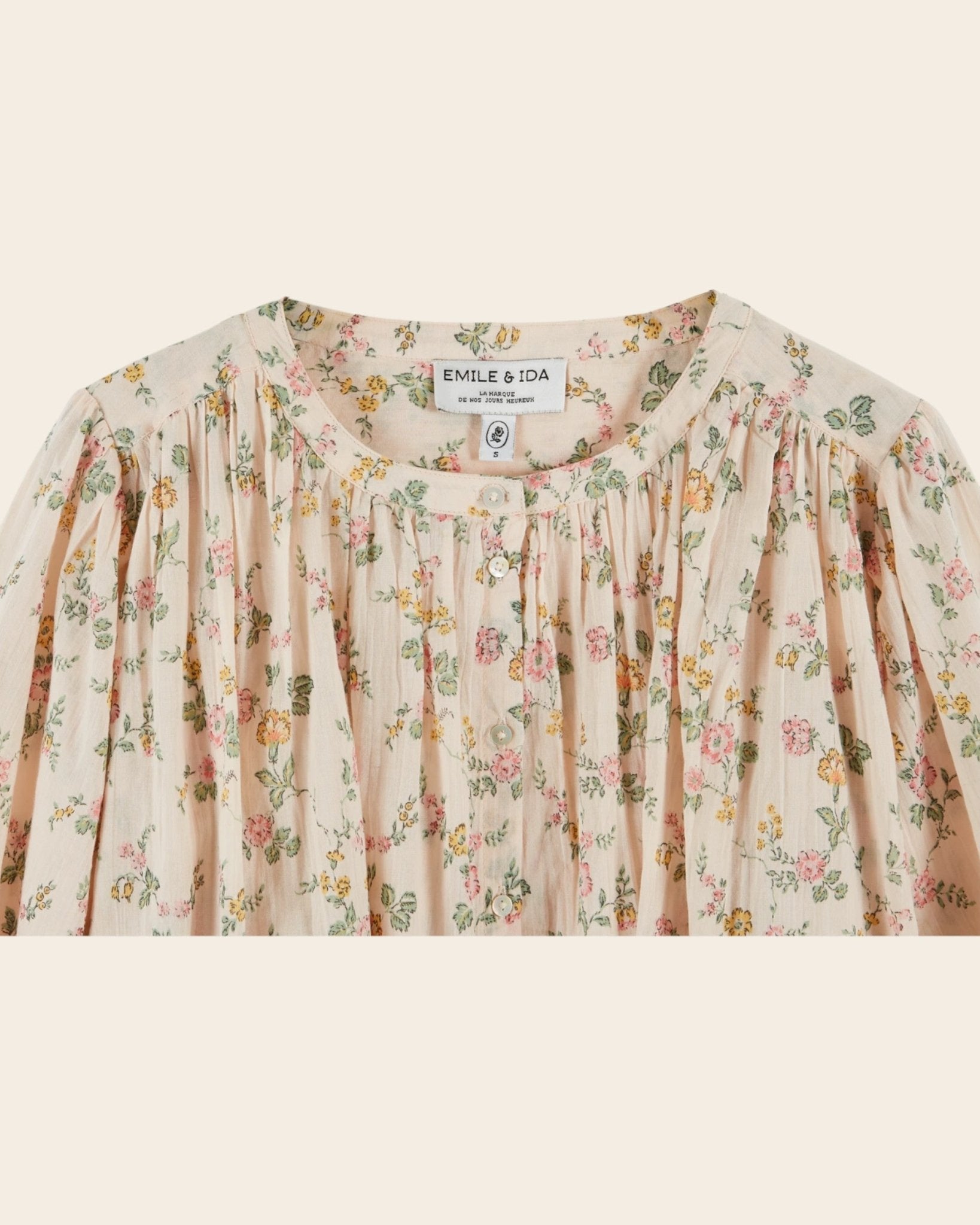 Emile et Ida Blouse - Fleuri rosier Emile et Ida