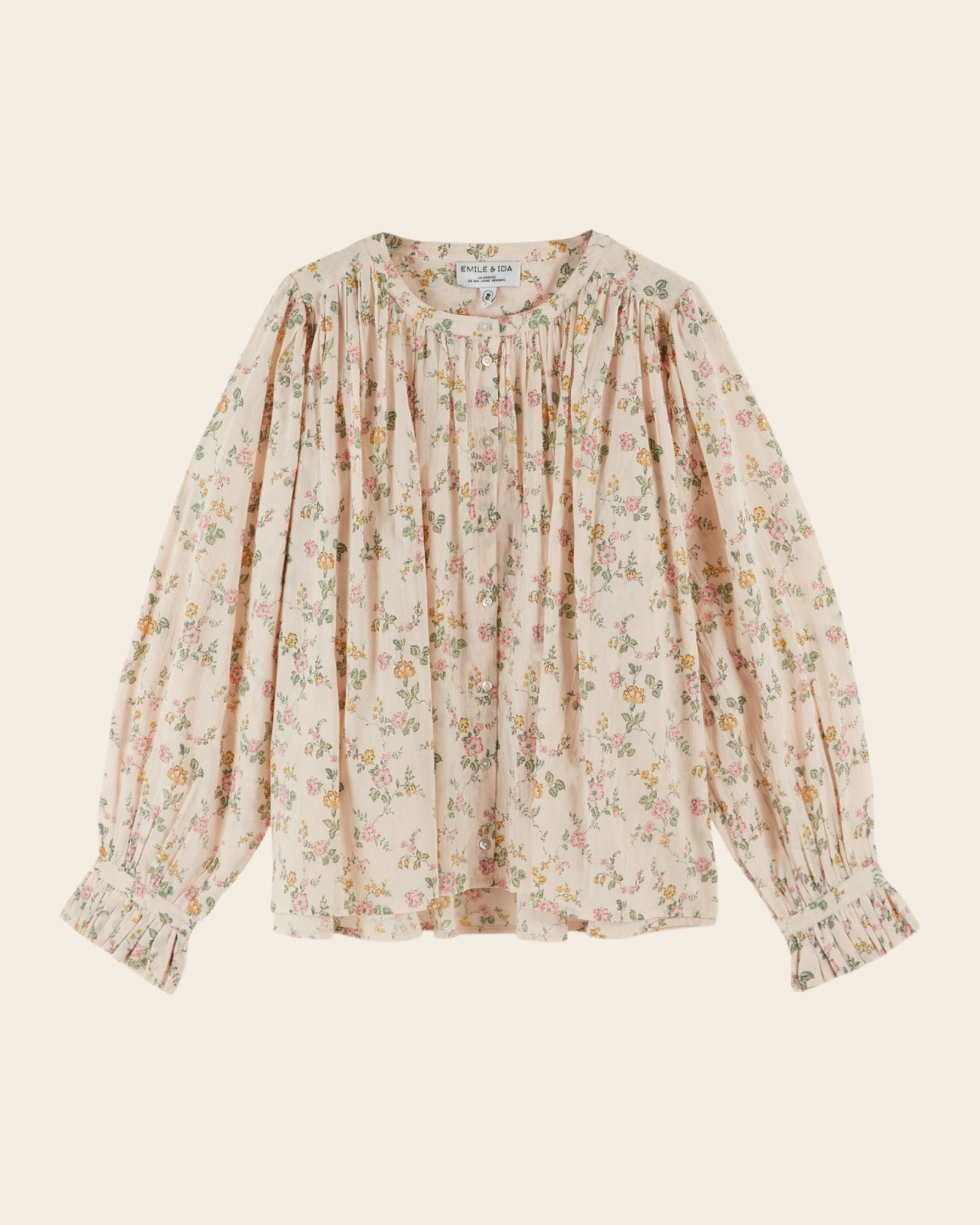 Emile et Ida Blouse - Fleuri rosier Emile et Ida