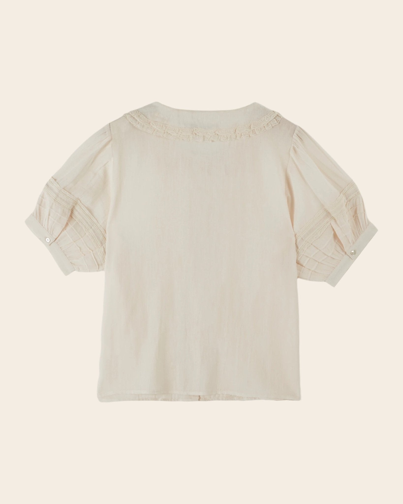 Emile et Ida Blouse - Vintage dentelle crème Emile et Ida