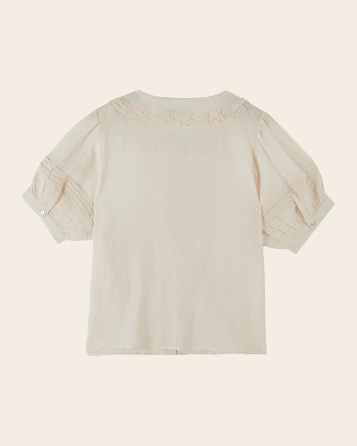 Emile et Ida Blouse - Vintage dentelle crème Emile et Ida
