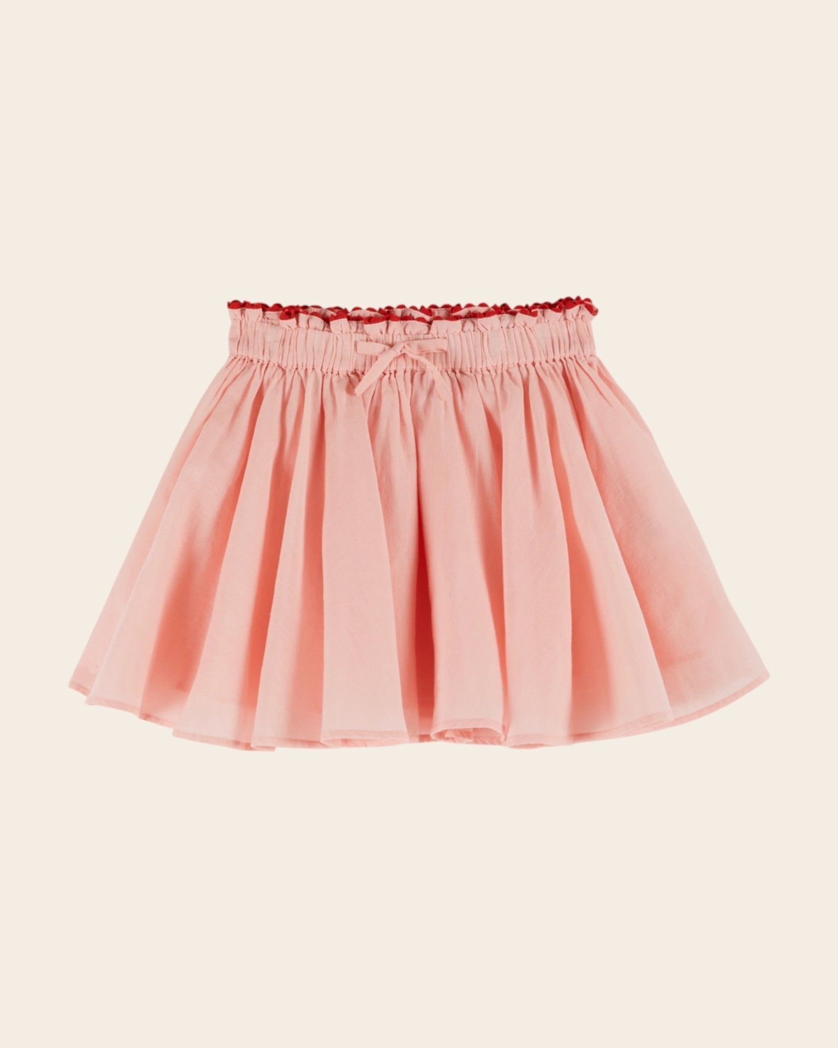 Emile et Ida Pink Cotton Voile Girls Skirt – Blossom Emile et ida
