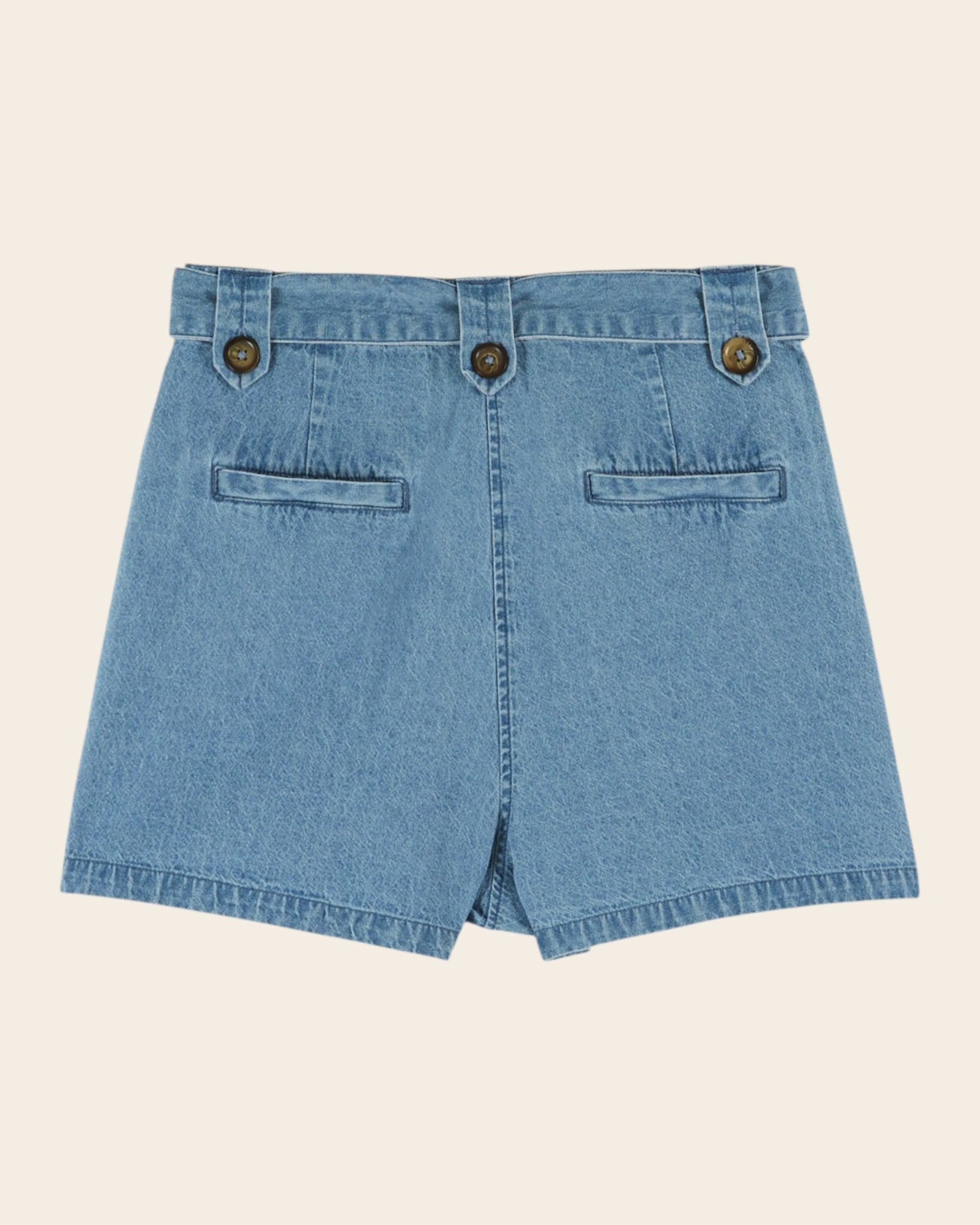 Emile et Ida Short - Boucle denim bleu light Emile et Ida