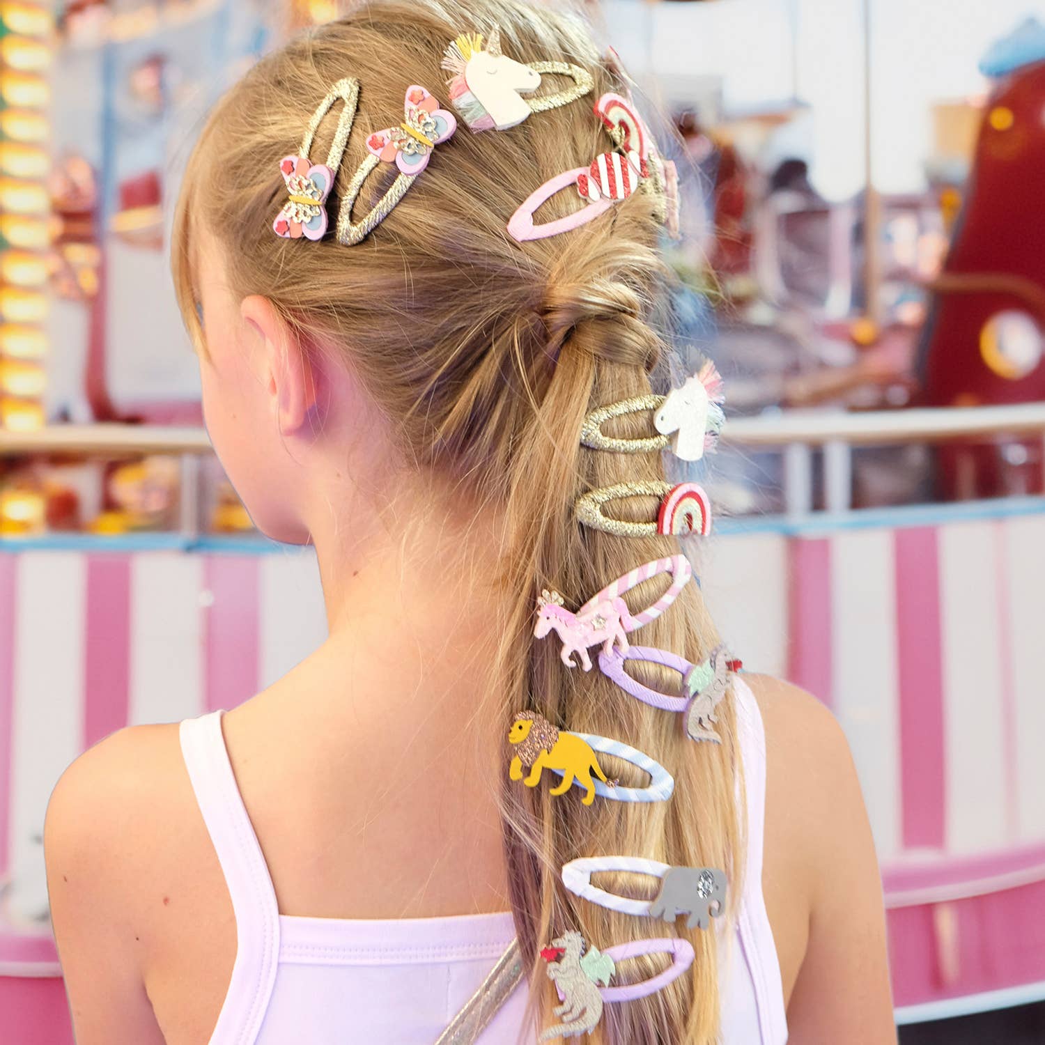 Rockahula Rainbow Unicorn Hair Clips – Girls Accessories