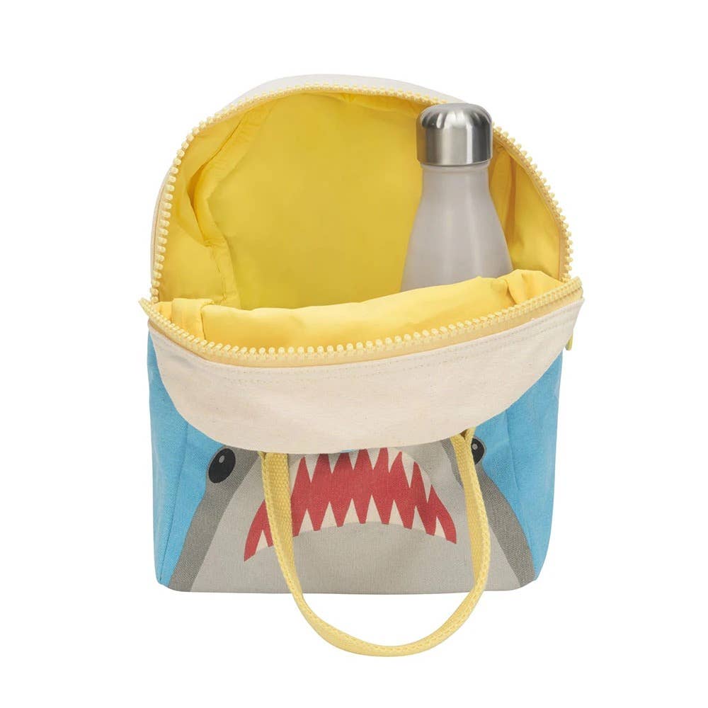 Fluf - Zipper Lunch Bag - Shark