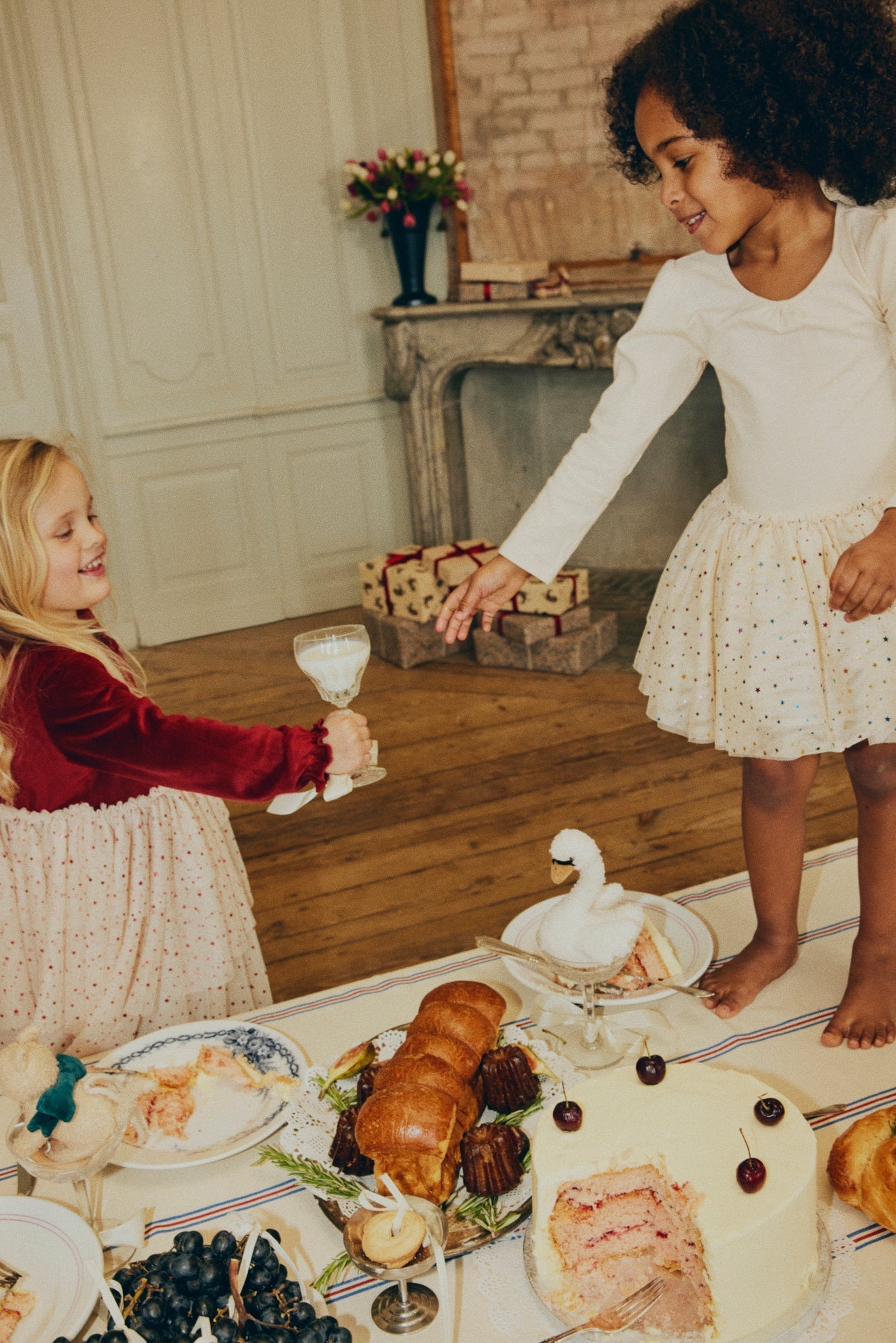 Konges Sløjd FAIRY BALLERINA DRESS - ETOILE MULTI BRAZILIAN SAND Konges Sløjd