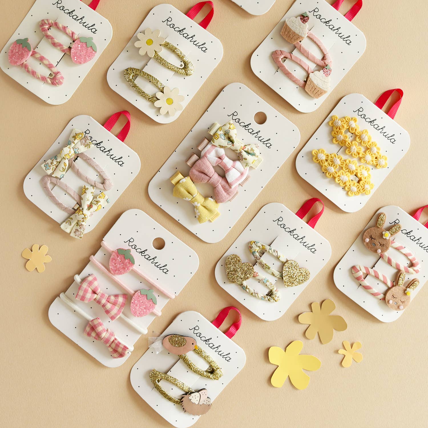 Rockahula Kids US - Stripy Bunny Clips