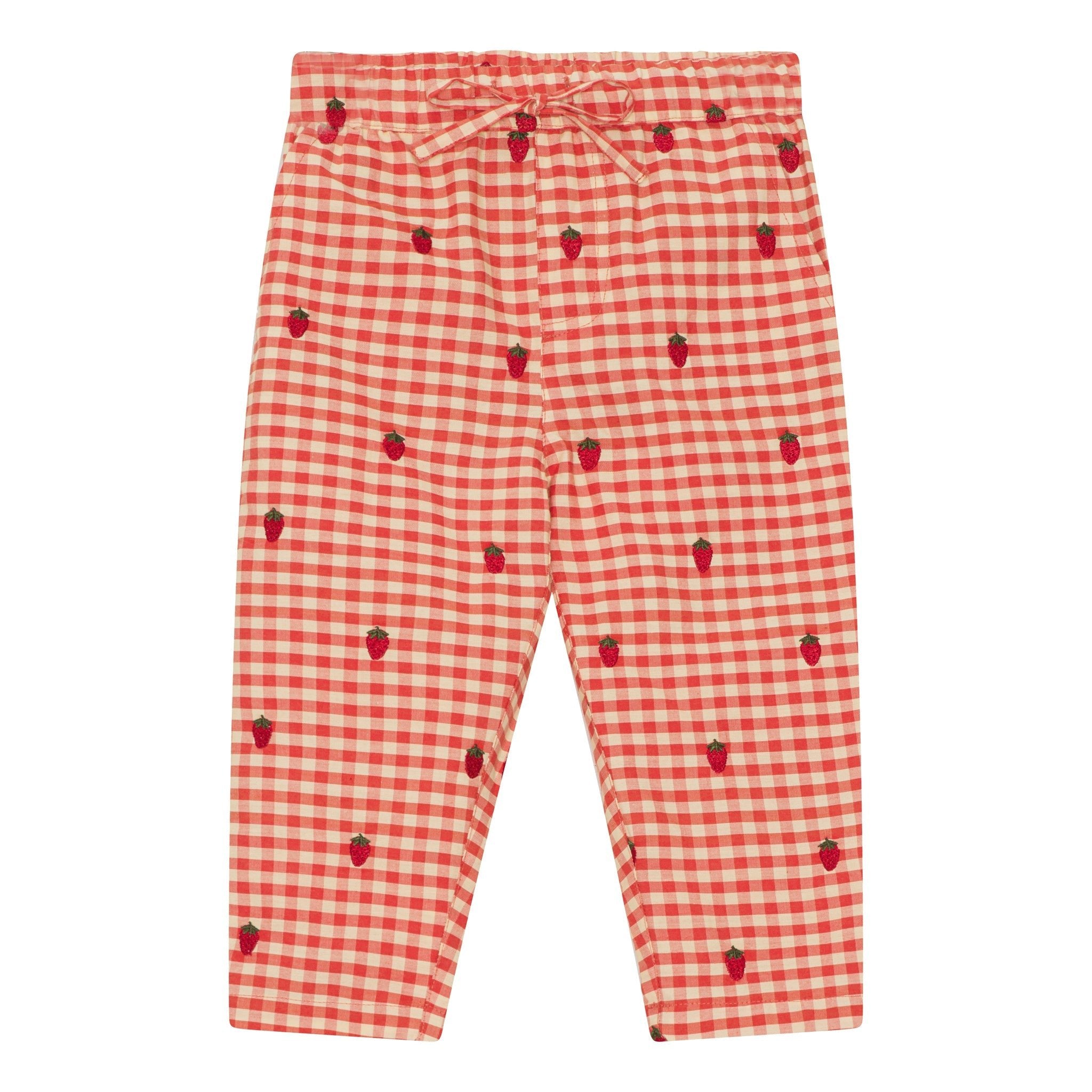 FLOESS Molly Pants - Berry Gingham Flöss
