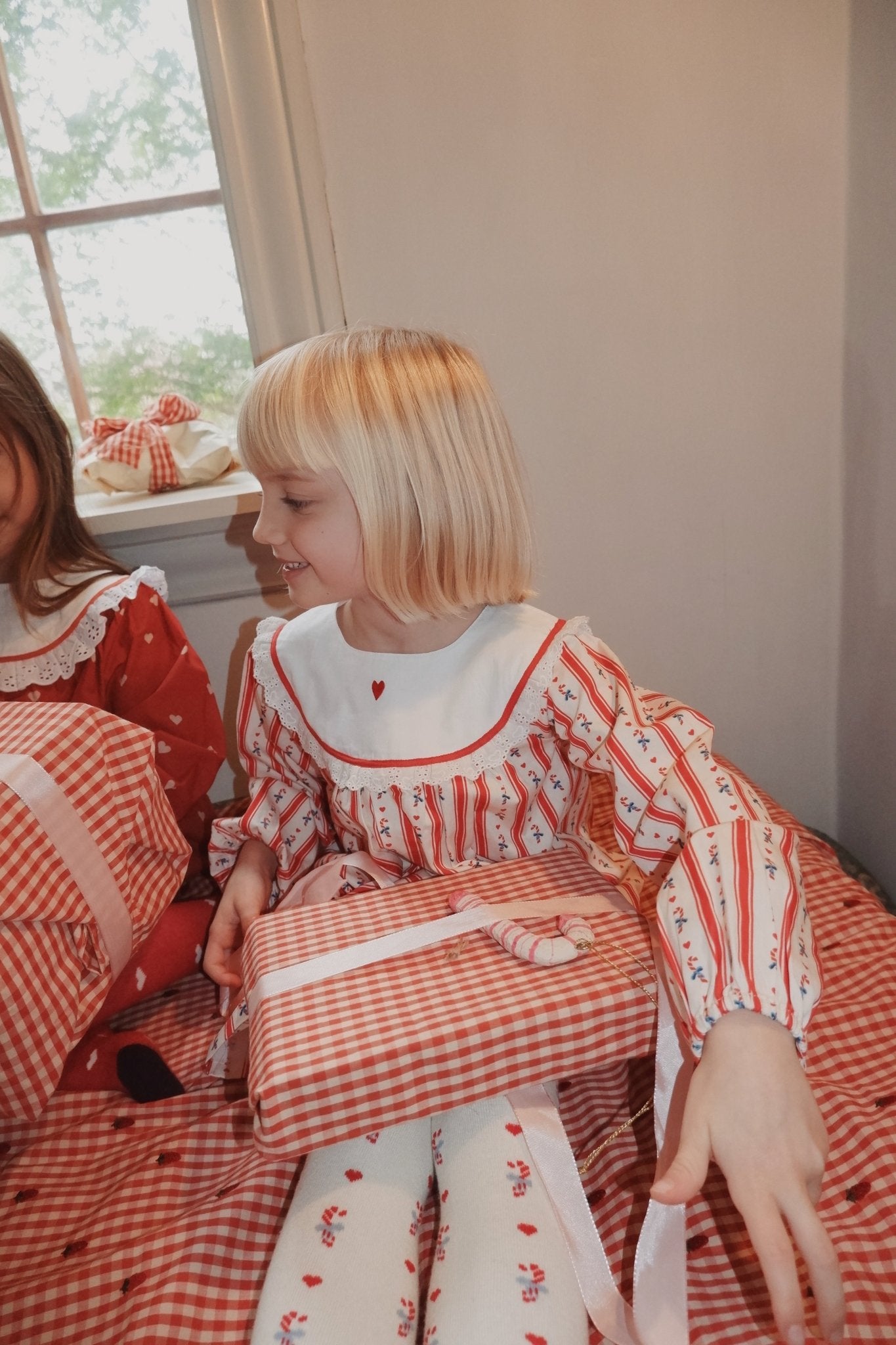 Flöss Noelle Dress – Holiday Stripe Flöss