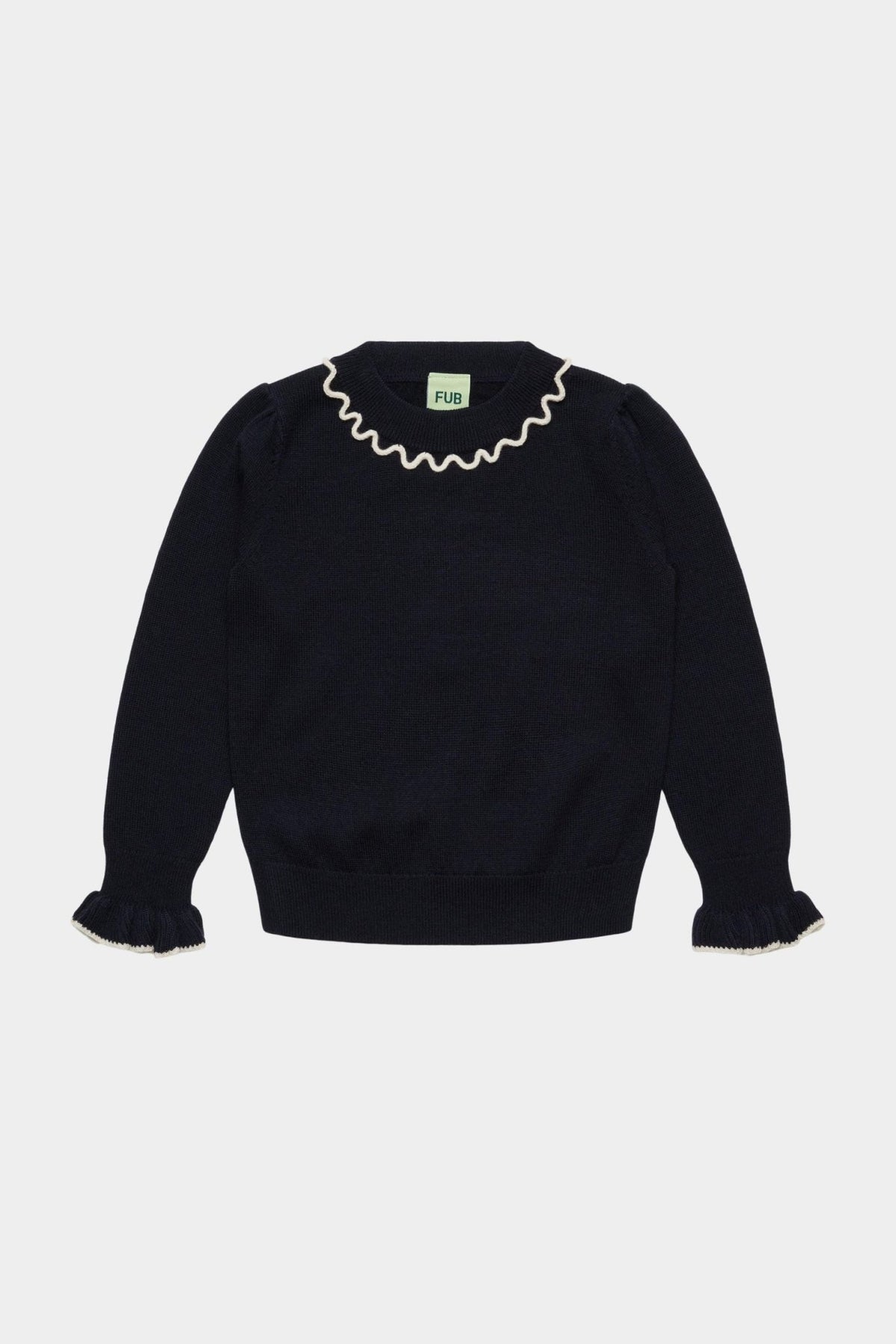 FUB Frill Jumper - Dark Navy