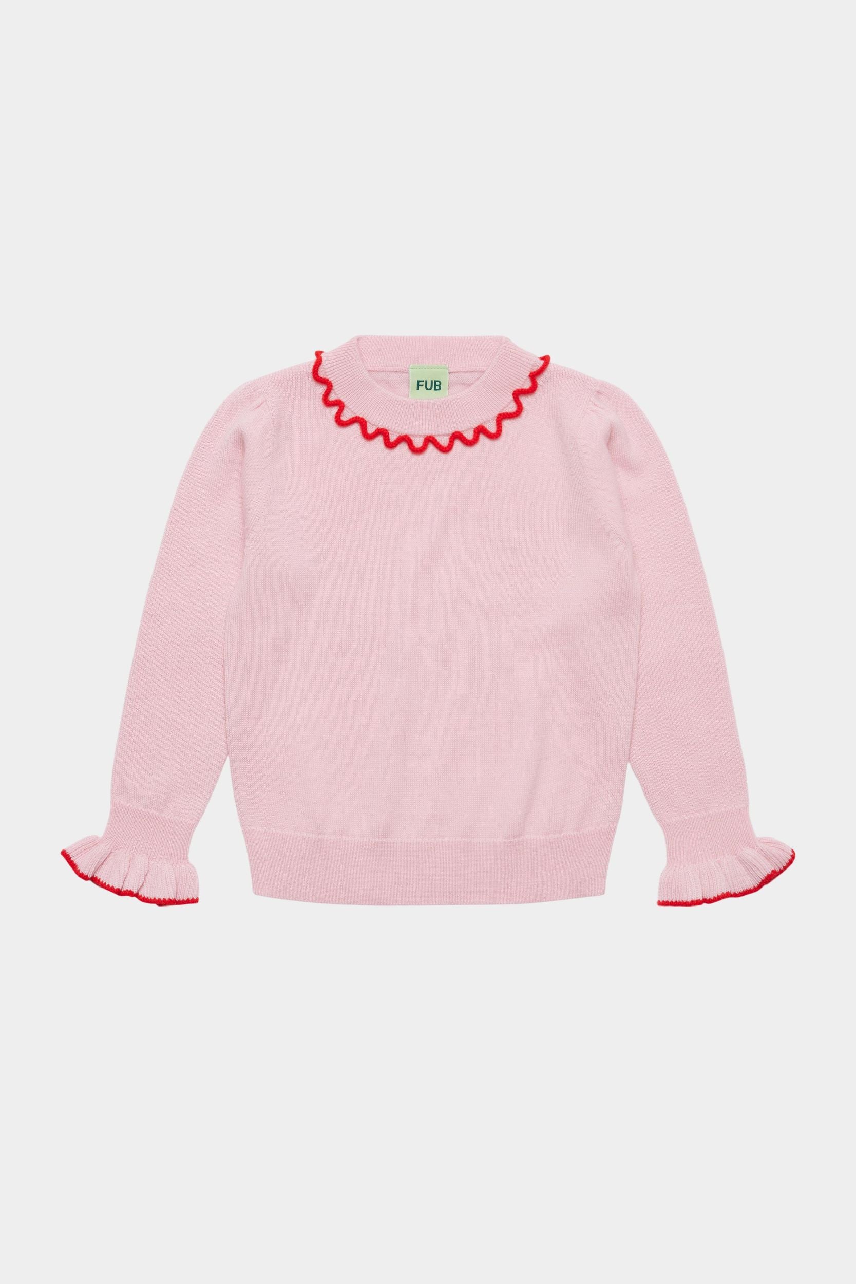 FUB Frill Jumper - Rose Quartz