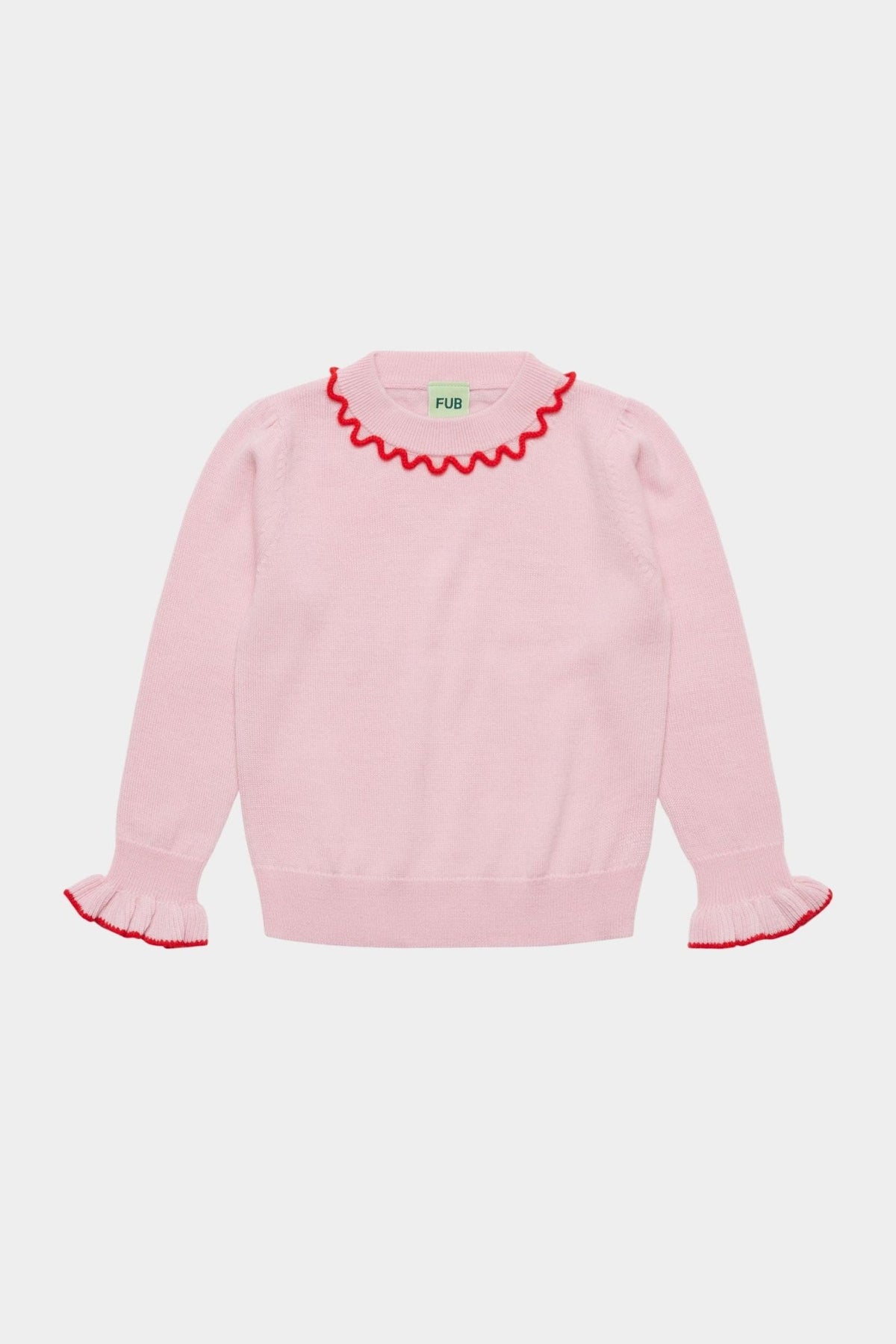 FUB Frill Jumper - Rose Quartz
