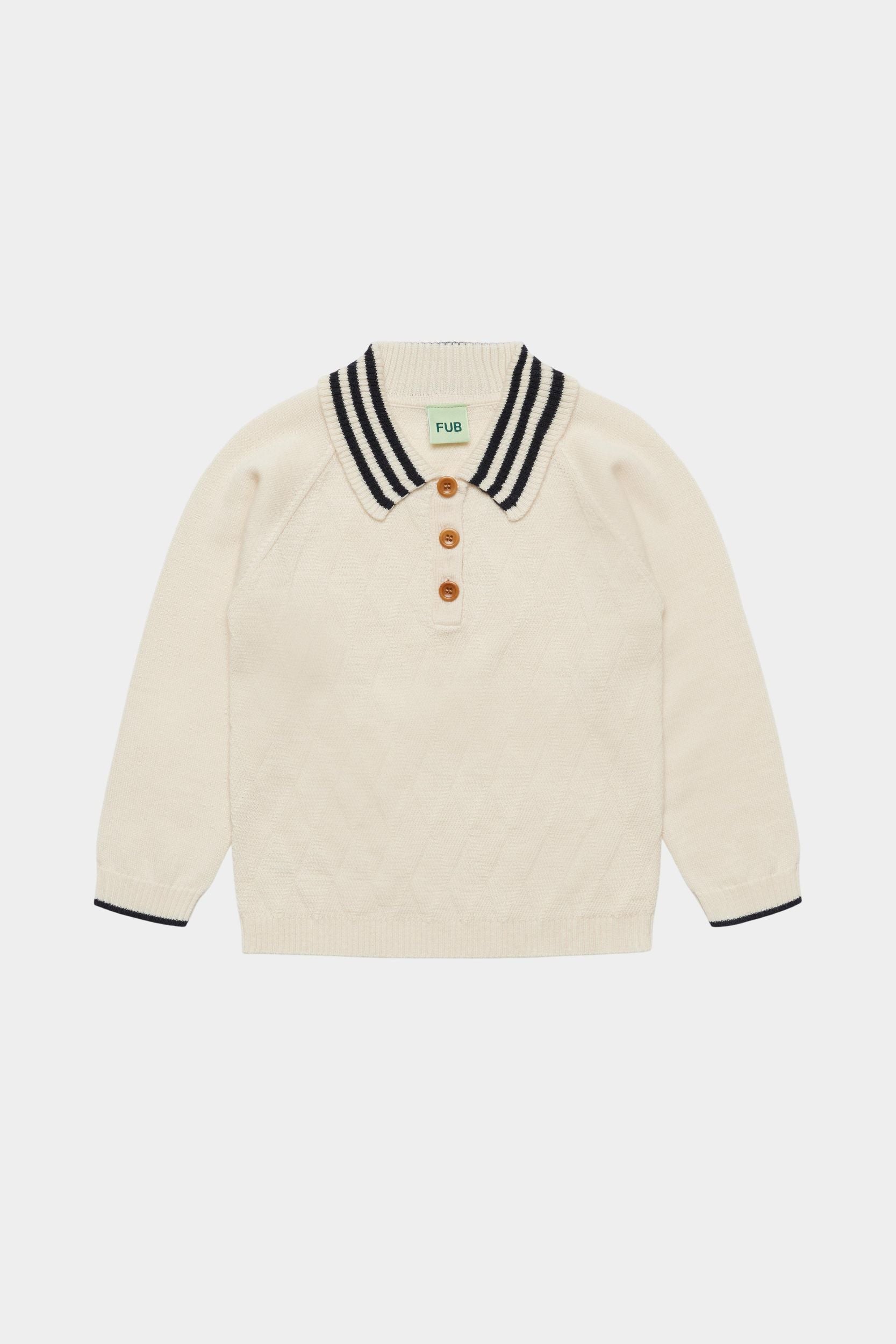 FUB Harlekin Polo - Ecru