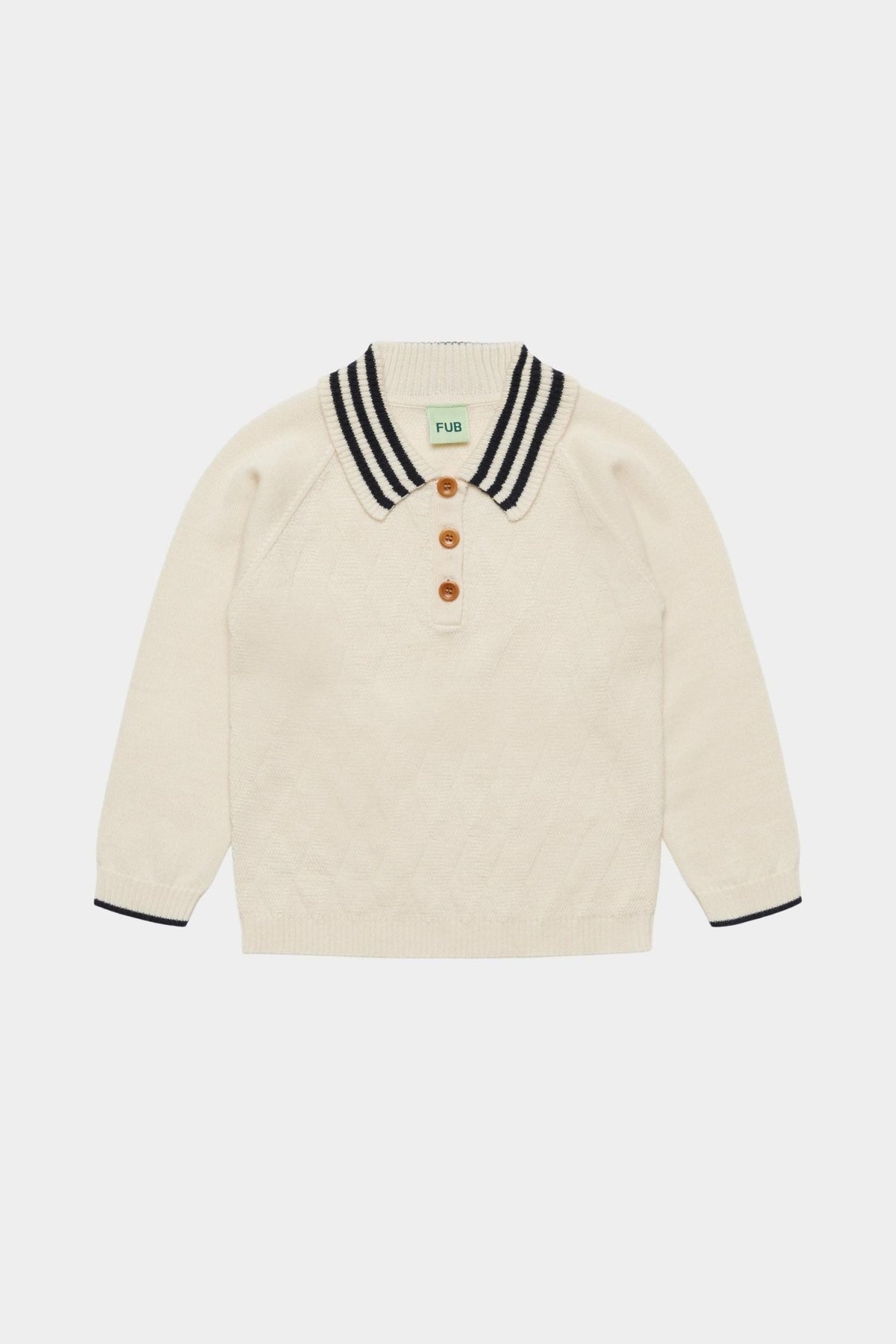 FUB Harlekin Polo - Ecru