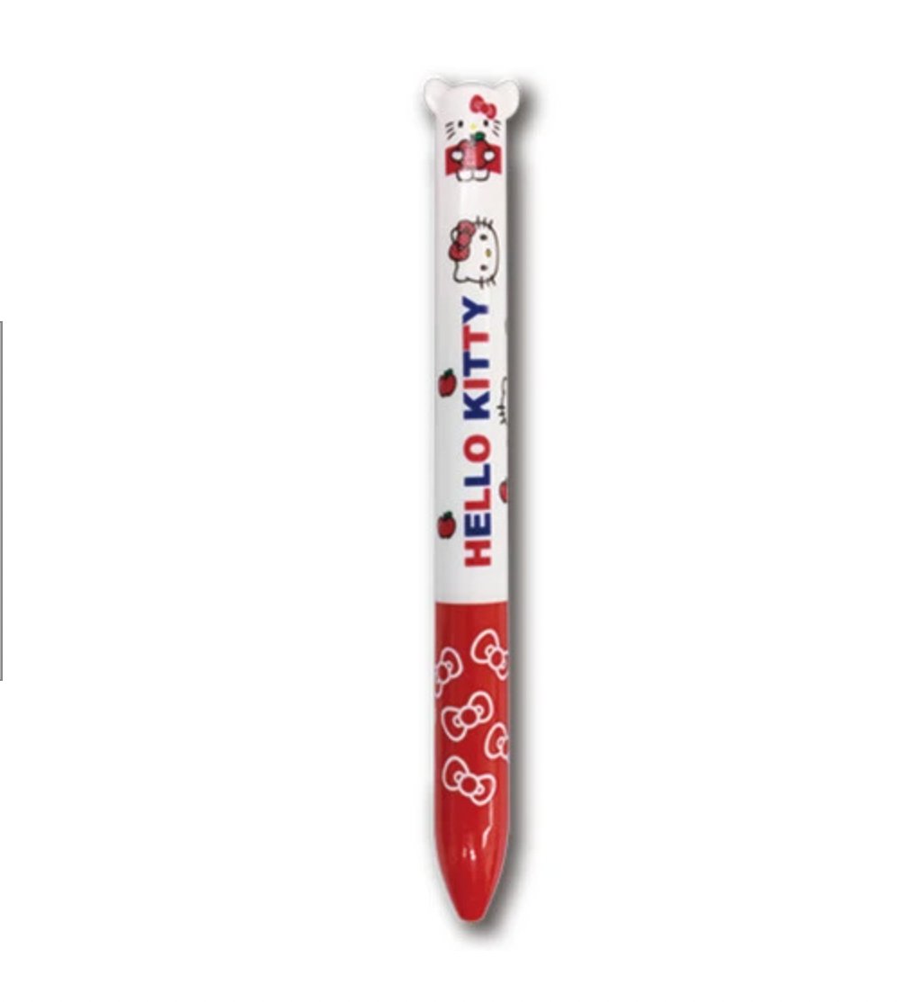 Gel Pen Apple Hello Kitty Ballpoint Pen 2 - colors enjoykidsus