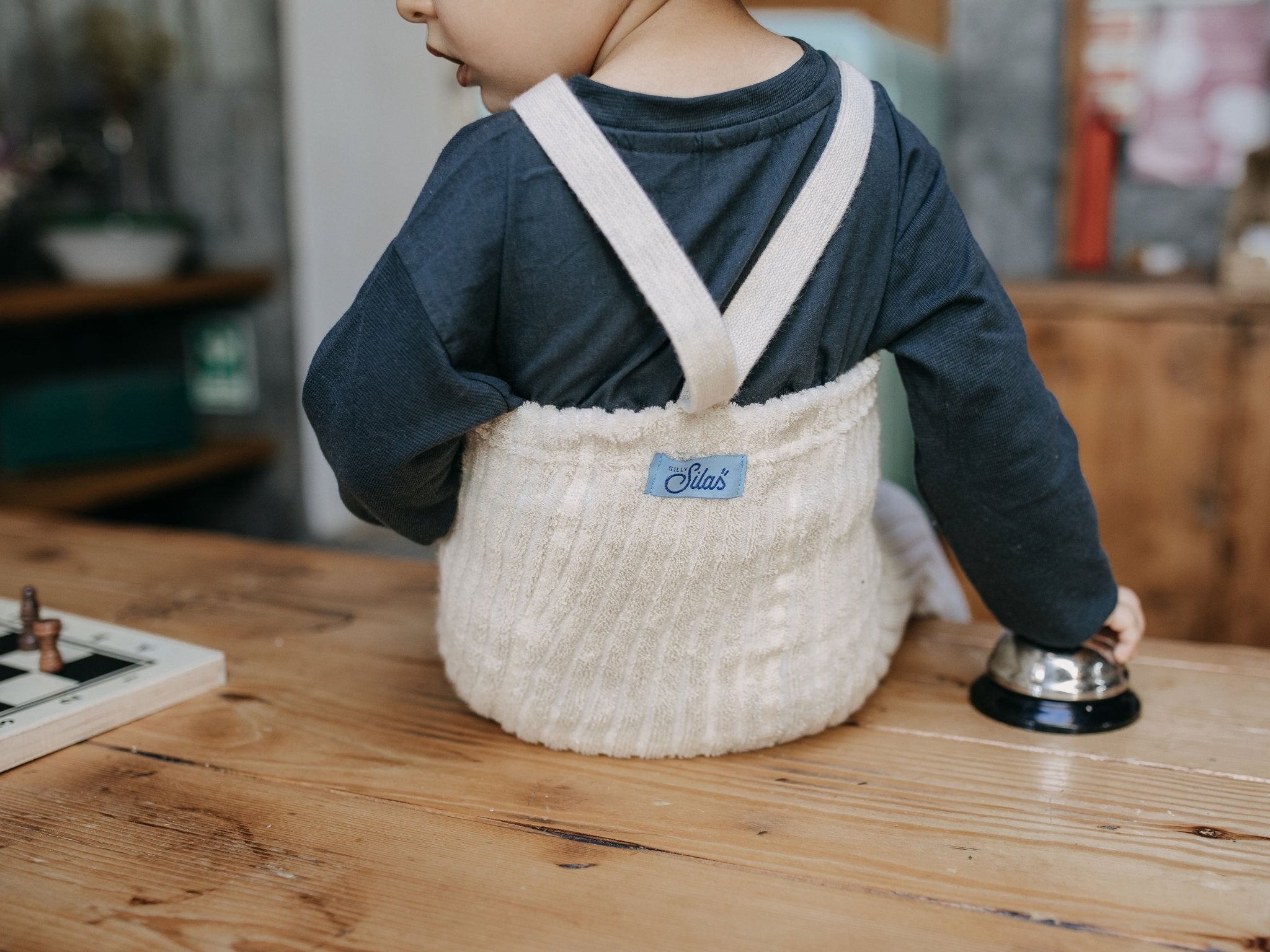 Silly Silas Granny Teddy Cream Blend Footless Silly Silas