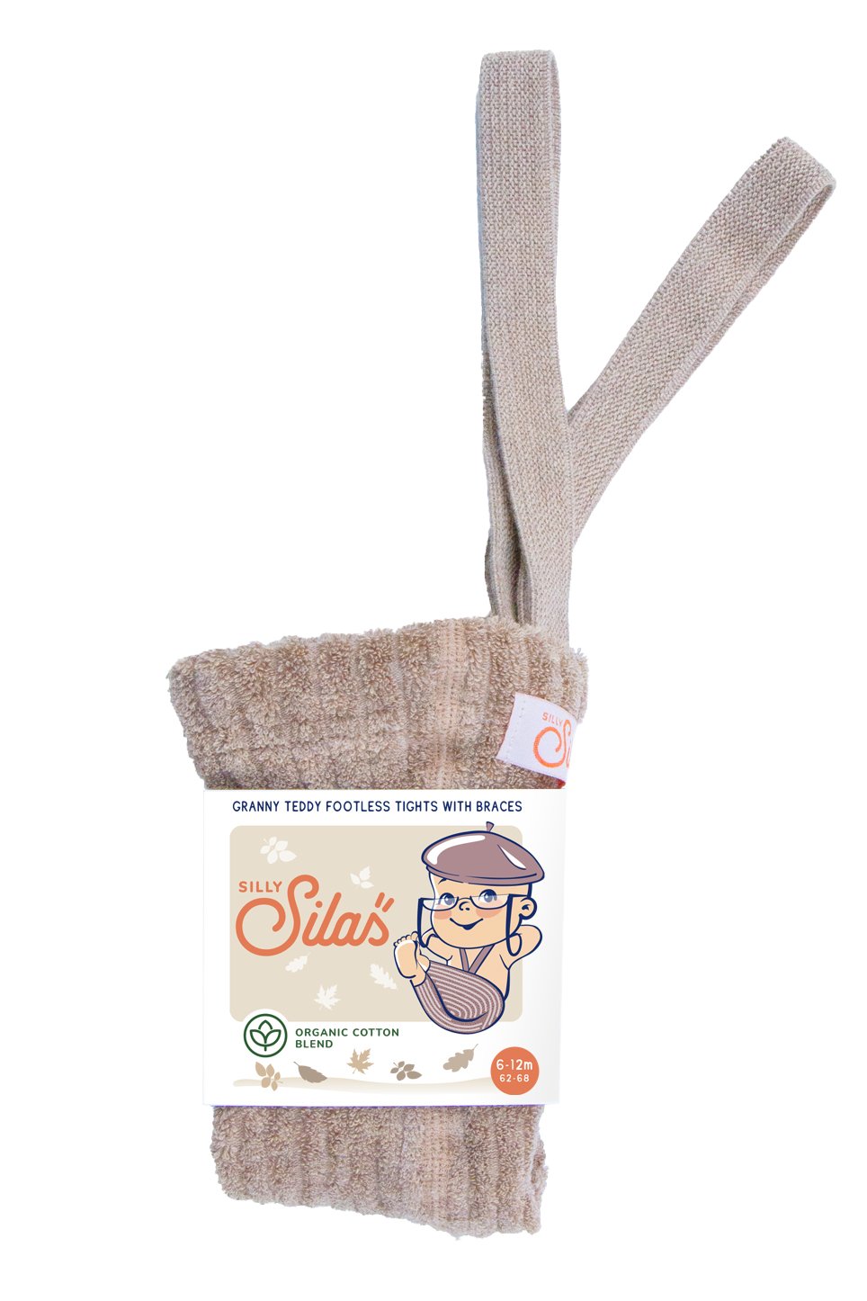 Silly Silas Granny Teddy Peanut Blend Footless Silly Silas