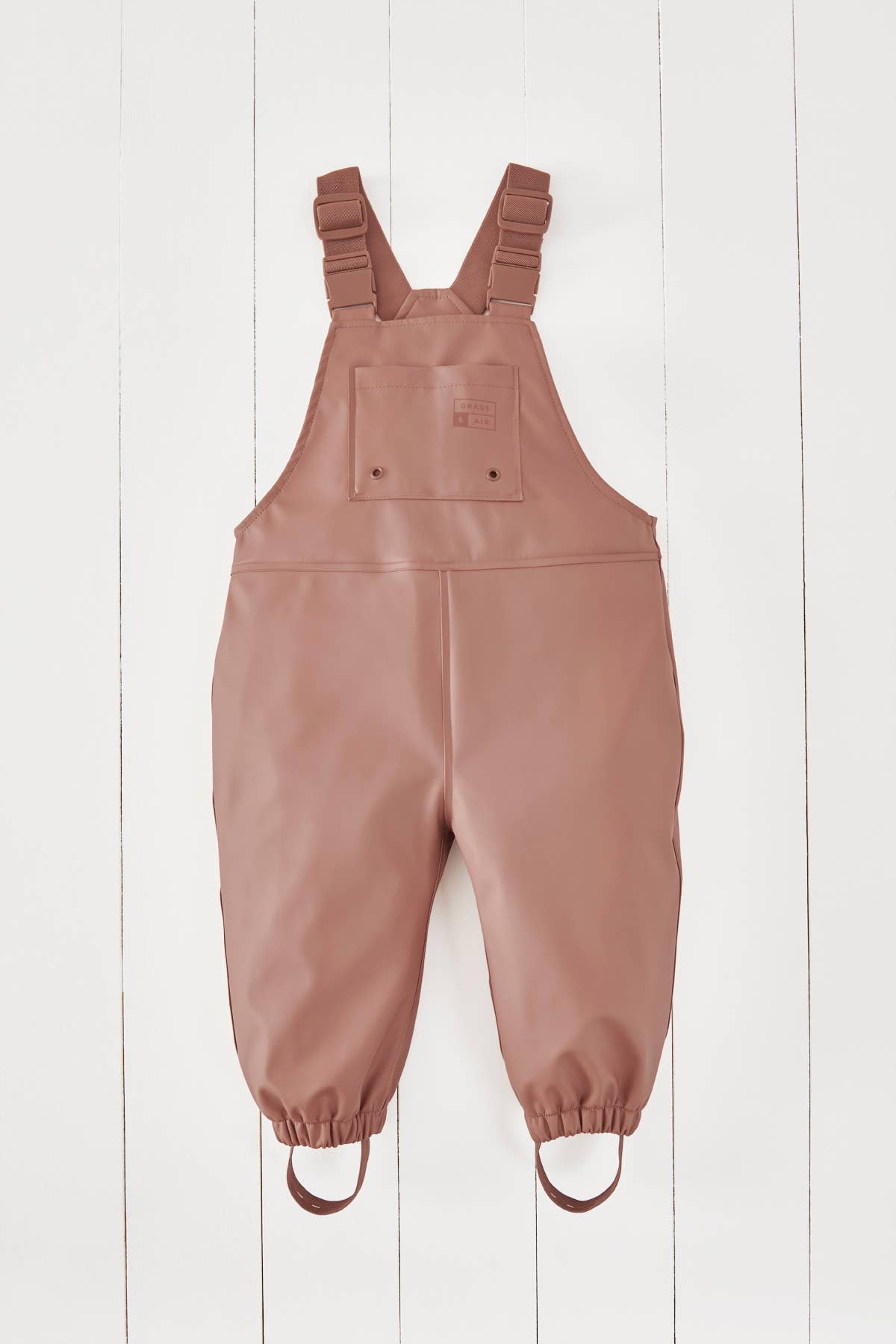 Grass & Air - Rose Kids Waterproof Rain Dungarees Grass & Air