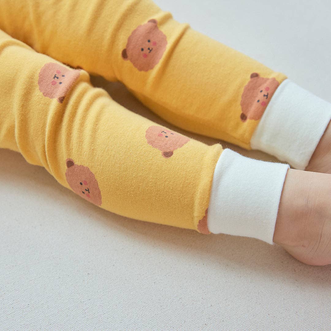 Grosmimi - BabyRabbit Teddy Bear Long Sleeve Set: Pink Grosmimi