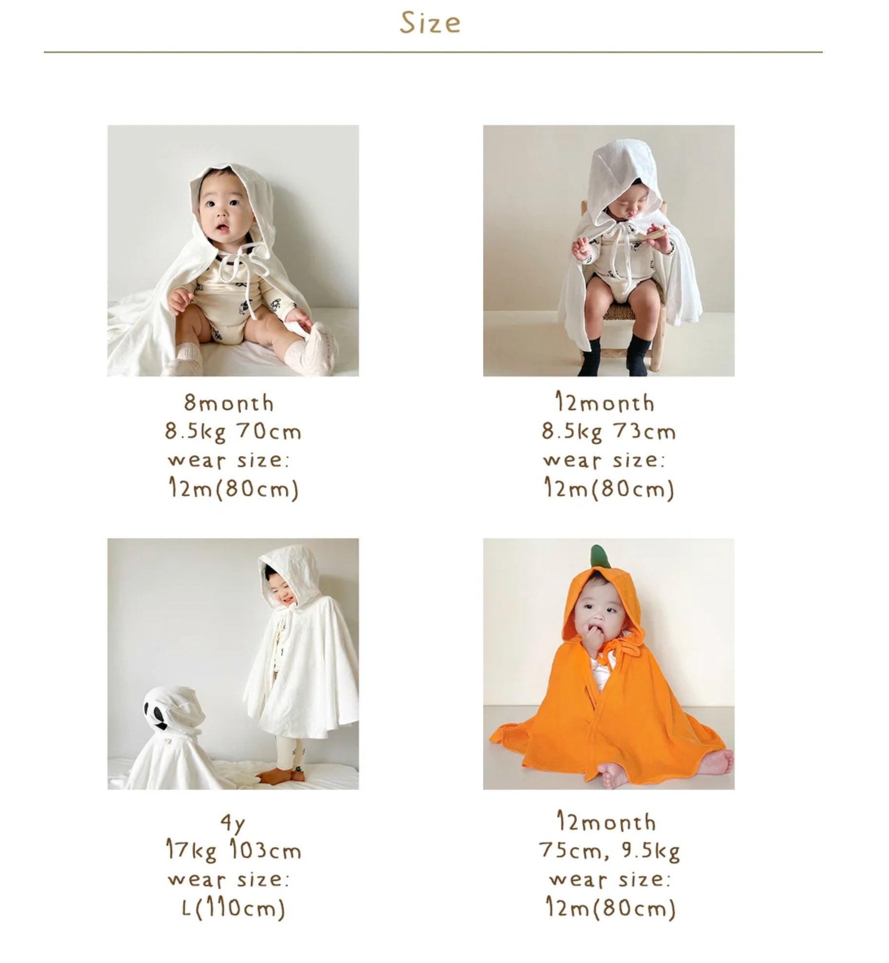 Halloween pumpkin towel cape ikii