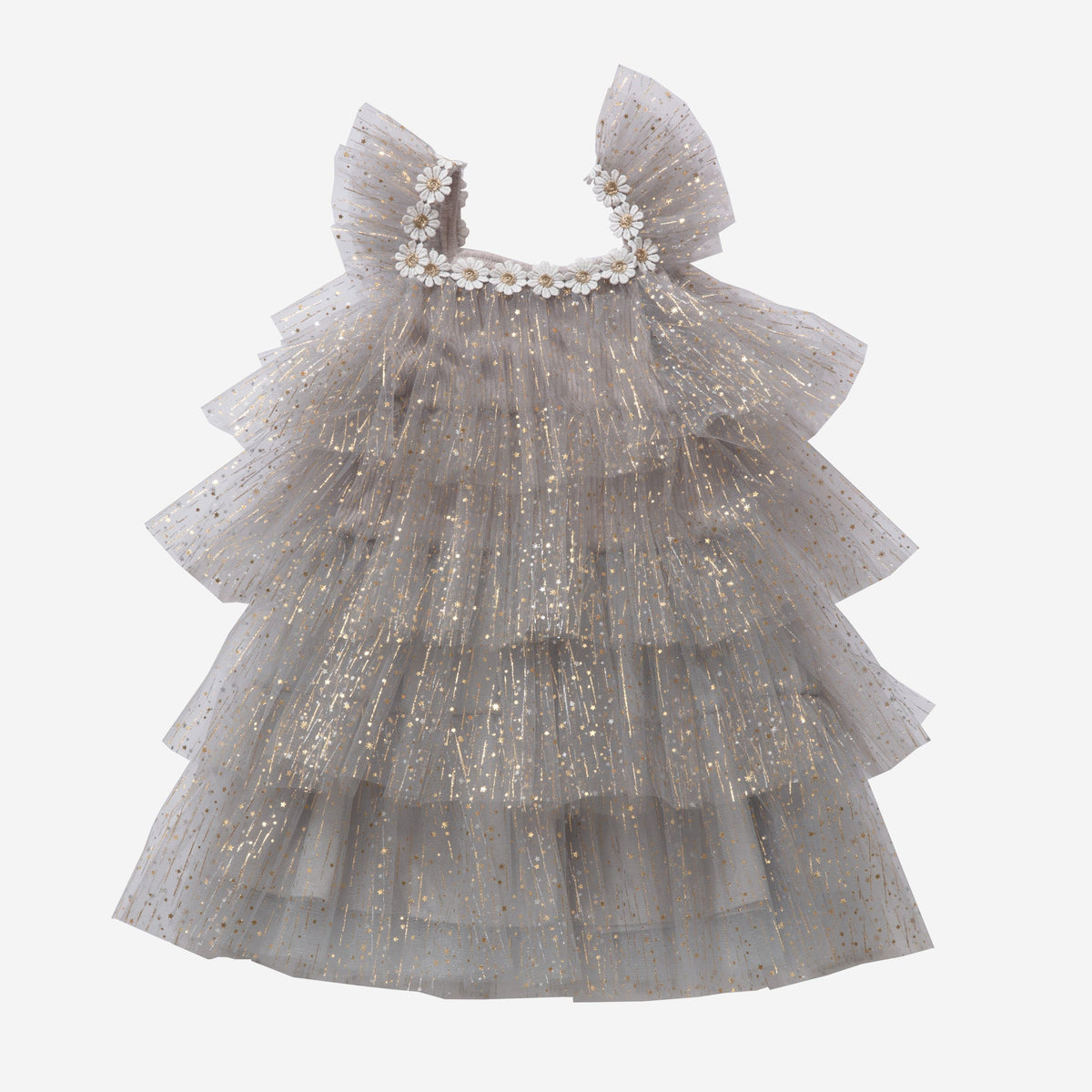 Harper Layered Dress - White Petite Hailey
