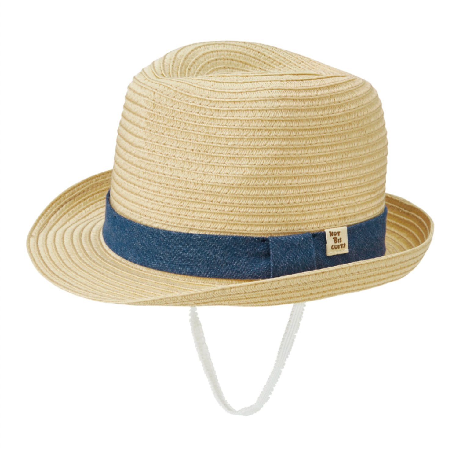 HOT BISCUITS 72 - 9104 - 388 Hat, Hat, Straw Style, Sun Shade Included - Beige mikihouse
