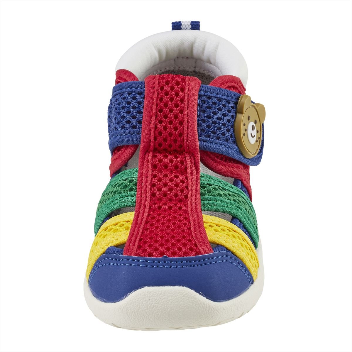 HOT BISCUITS BABY SANDAL - RED MIKI HOUSE