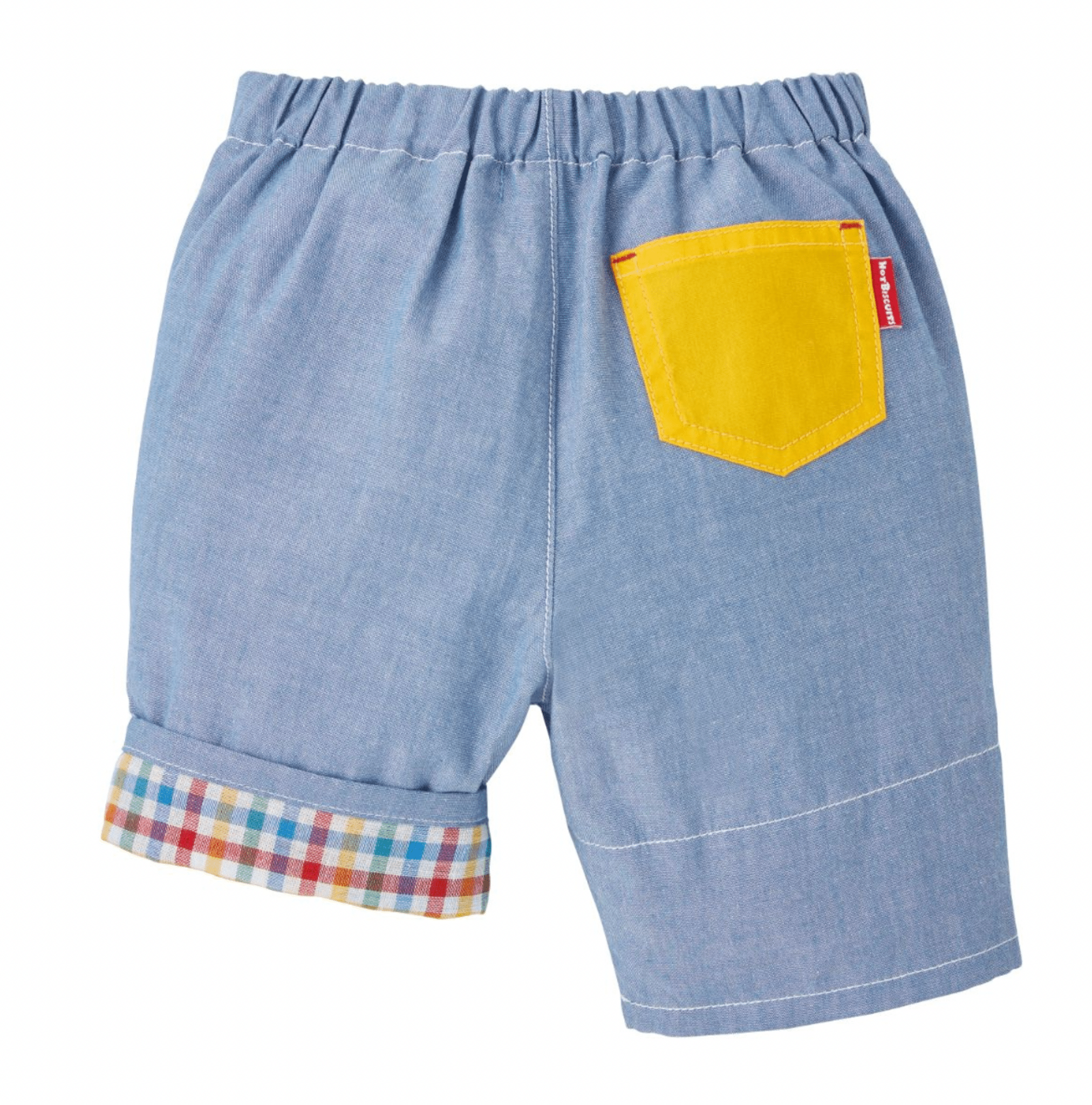 Hot Biscuits Color - Accent Cotton Shorts – 6/8 Length MIKI HOUSE