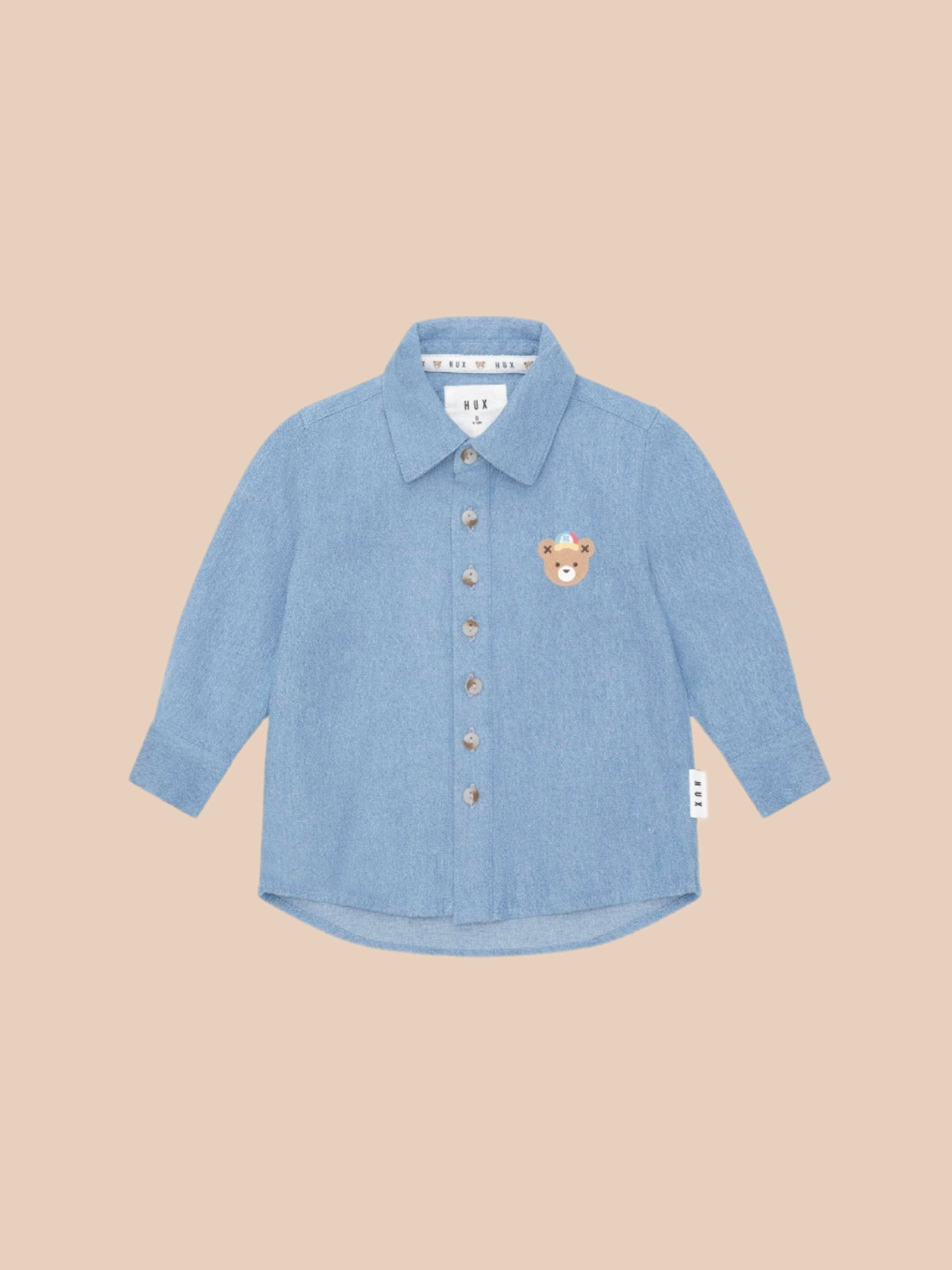 Huxbaby Chambray Hux Shirt Huxbaby