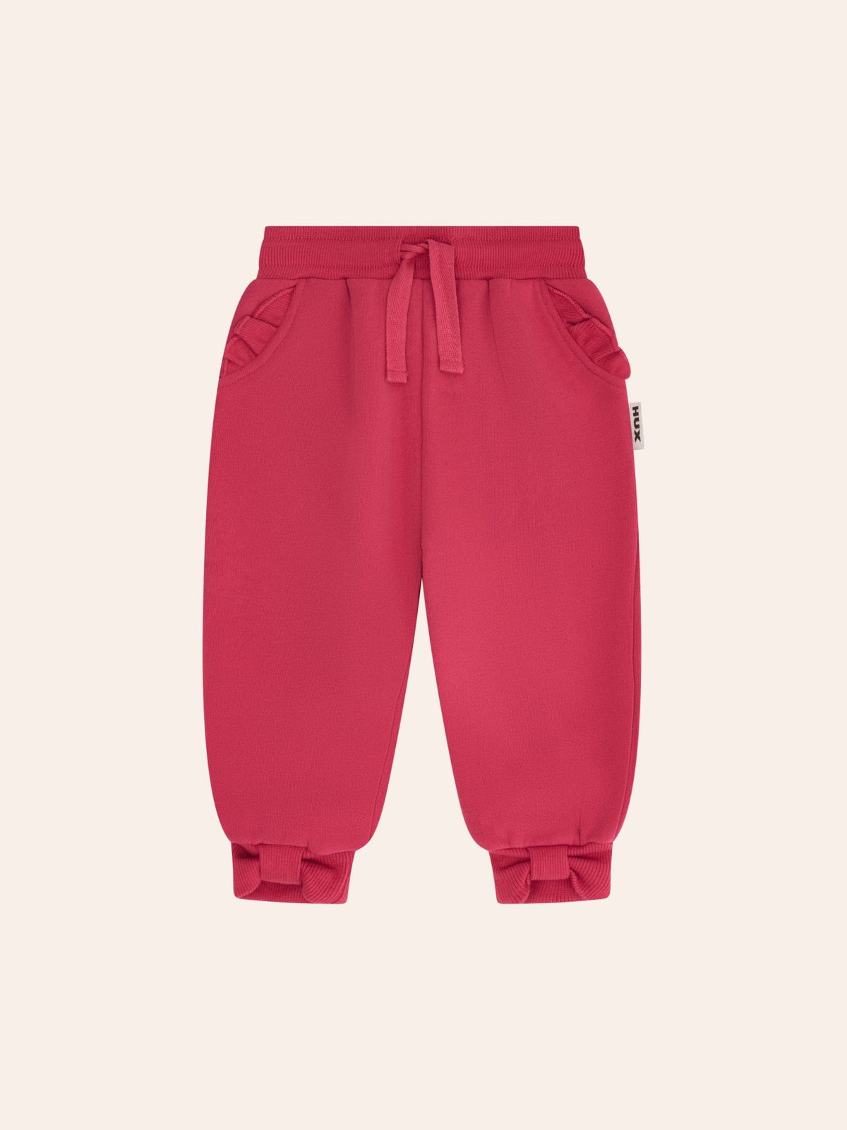 Huxbaby Cherry Frill Trackpant - Cherry