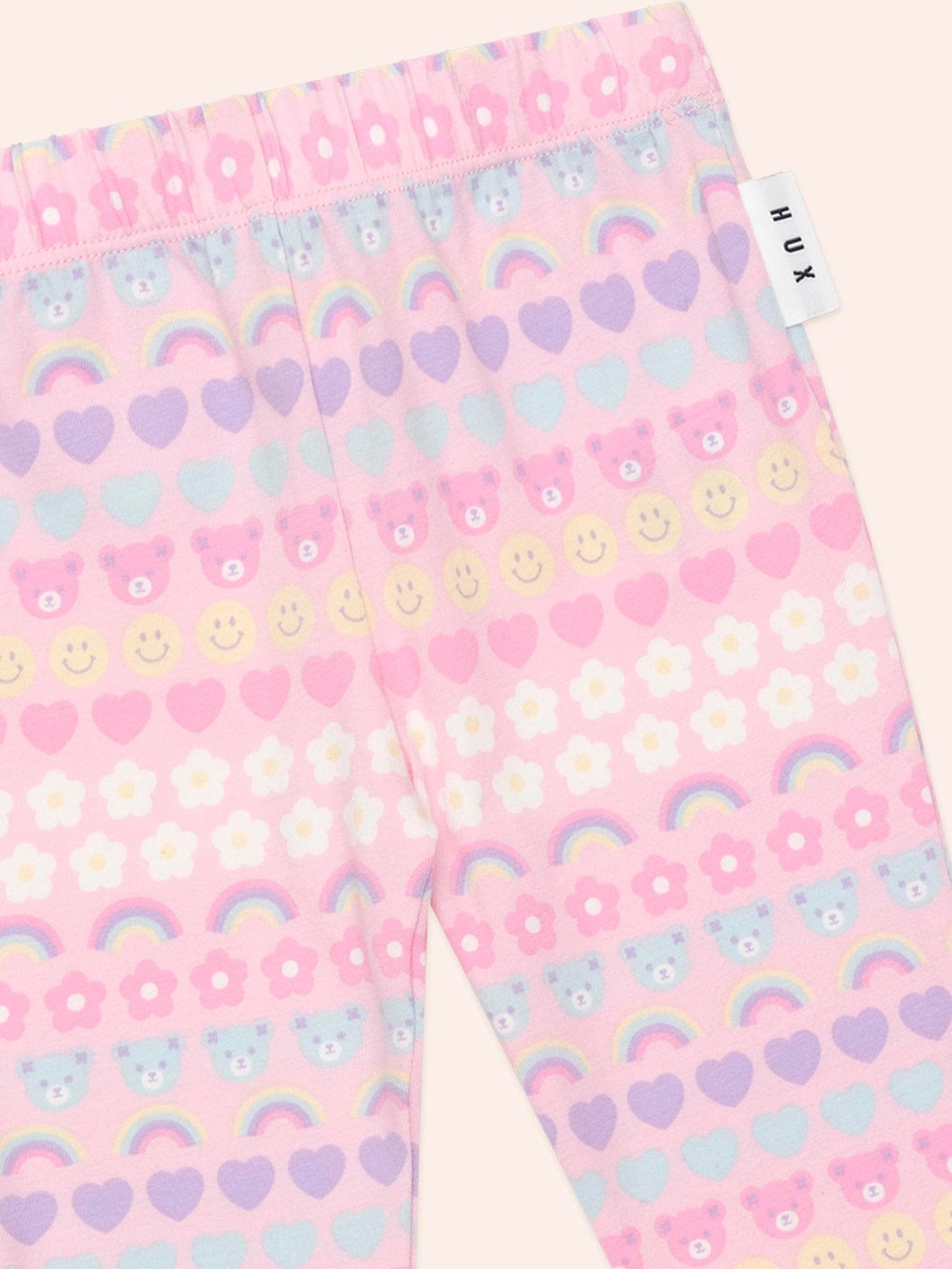Huxbaby Emoji Rainbow Legging Huxbaby