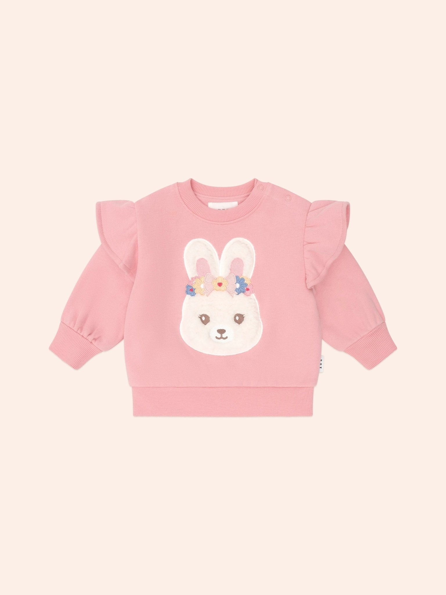 Huxbaby Flower Field Bunny Sweatshirt Huxbaby