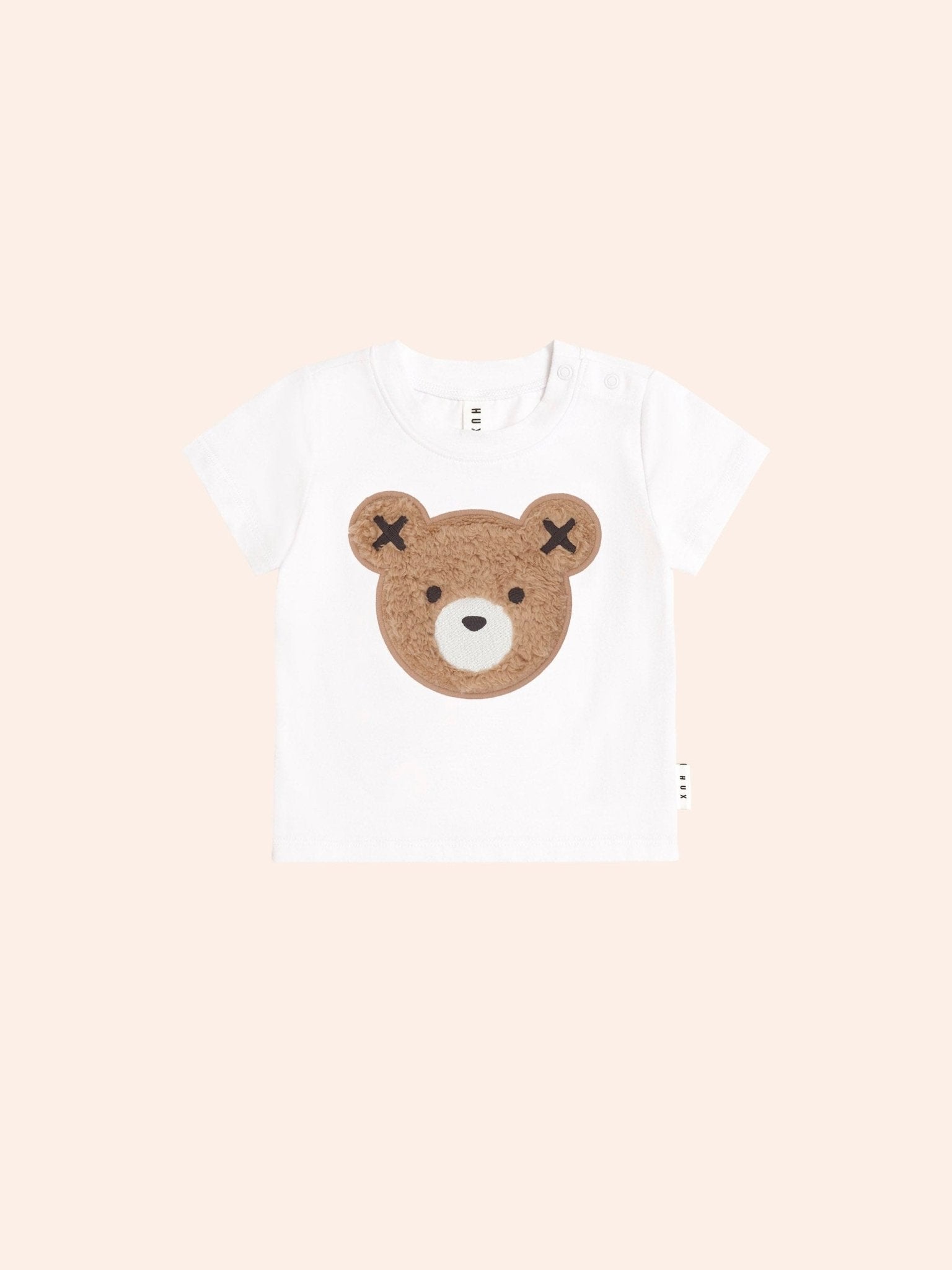Huxbaby Furry Huxbear White Tee Huxbaby