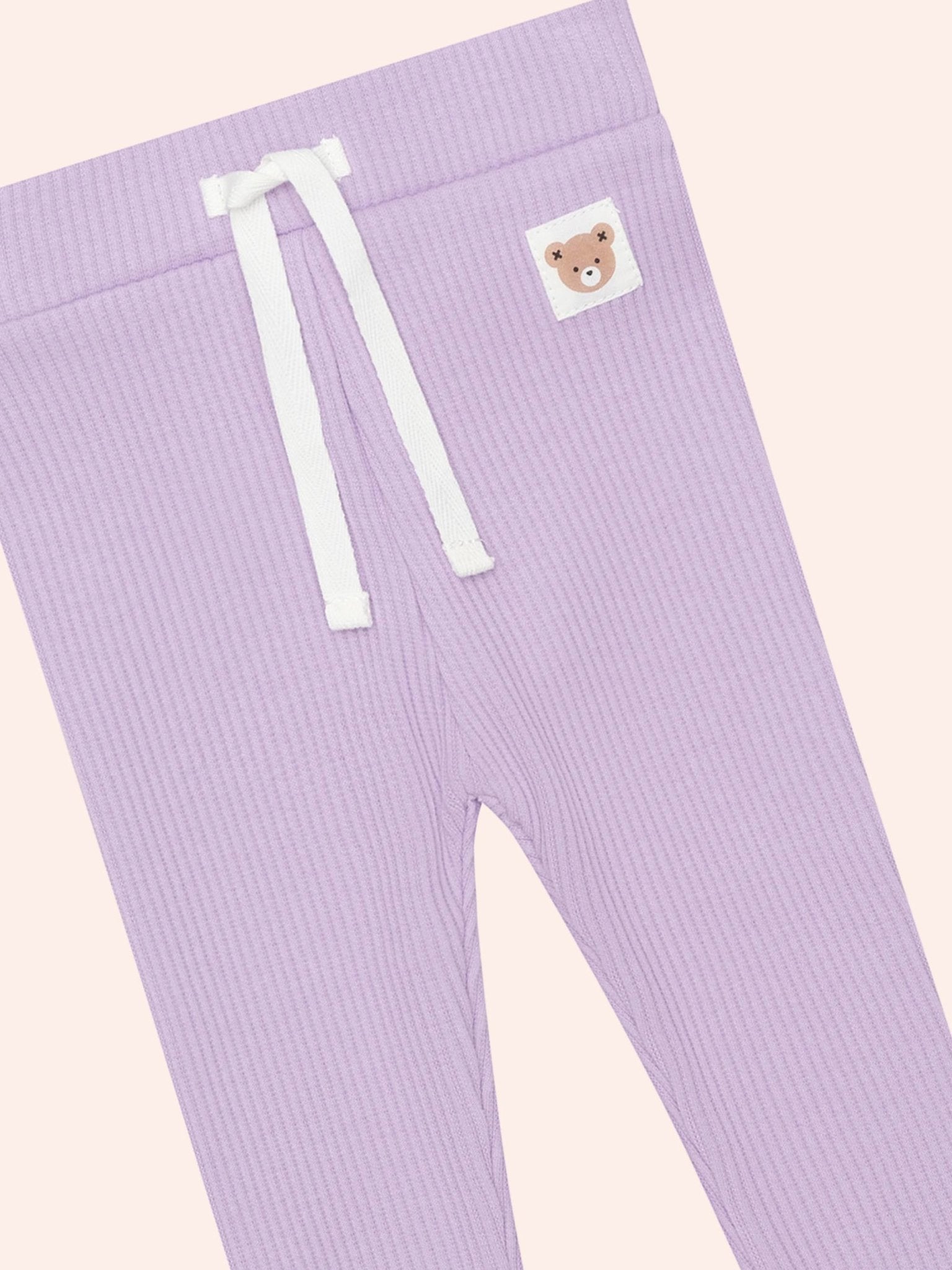 Huxbaby Orchid Rib Legging Huxbaby