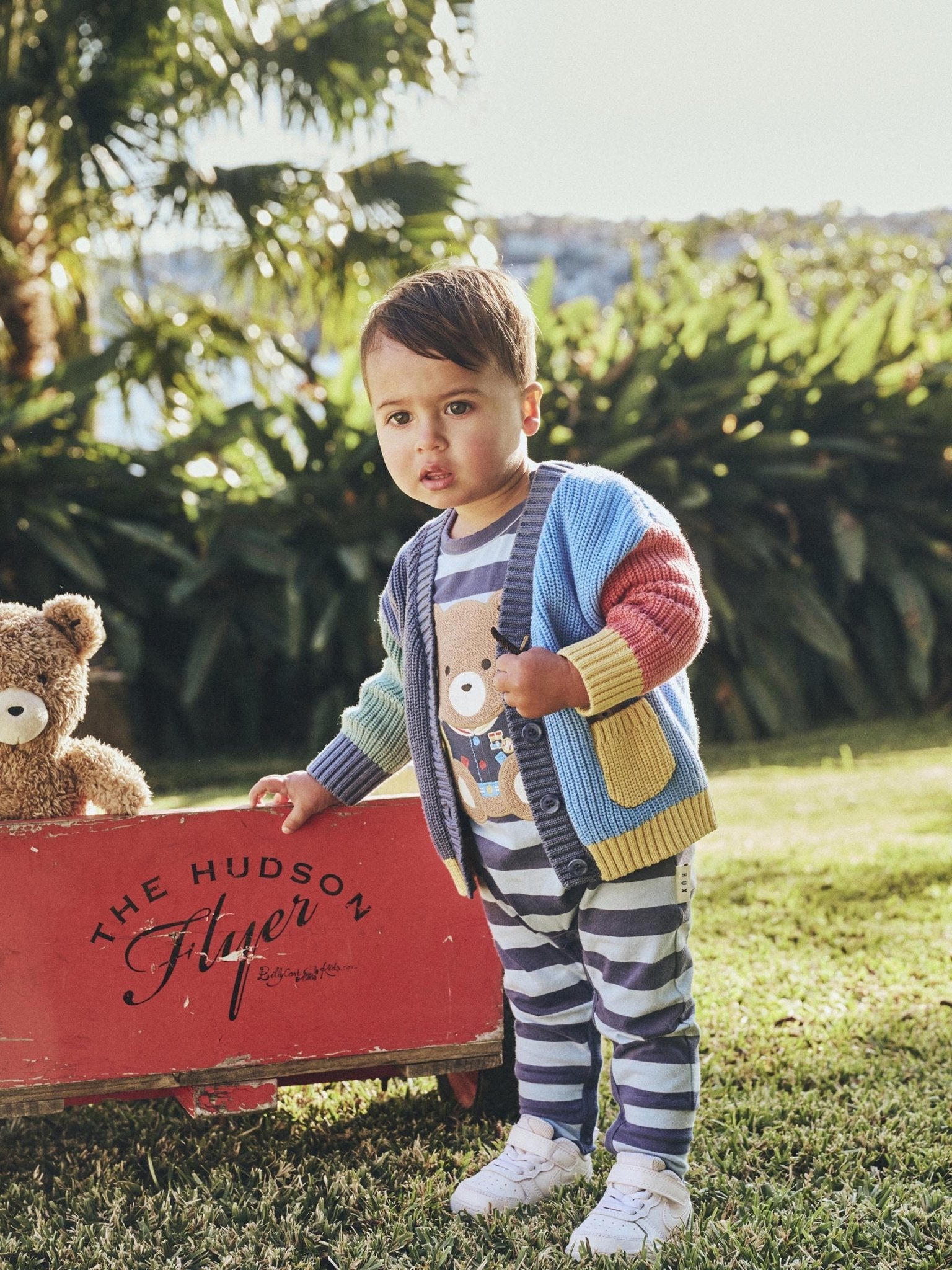 Huxbaby Peeping Pocket Hux Cardi Huxbaby