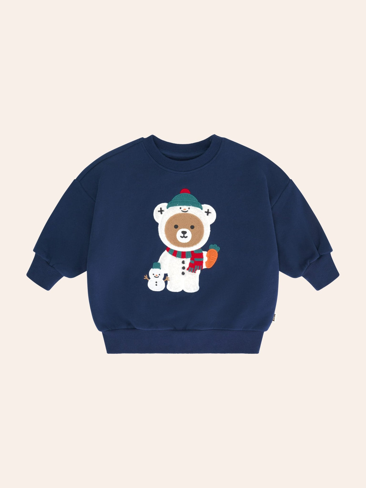 Huxbaby Snowman Hux Sweatshirt - Ink