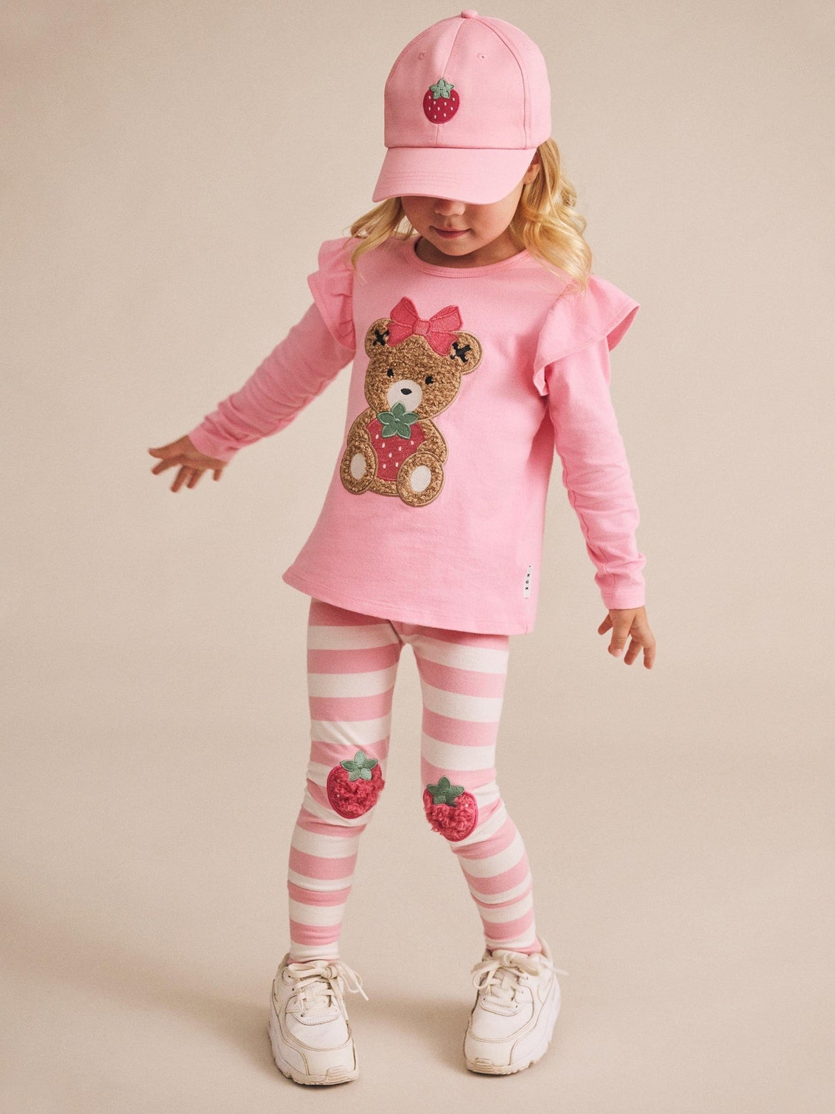 Huxbaby Strawberry Huxette Frill Top Huxbaby