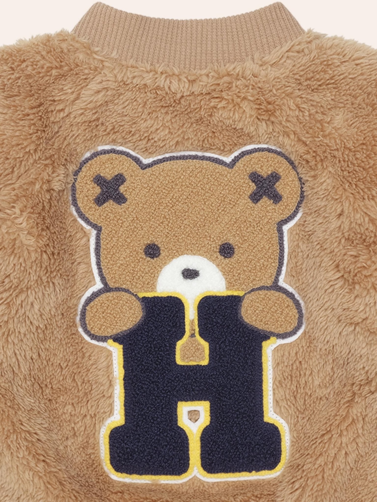 Huxbaby Varsity Hux Furry Jacket Huxbaby