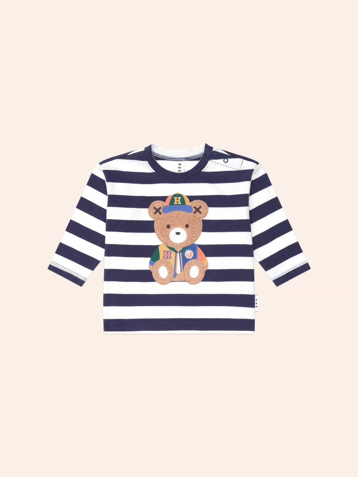Huxbaby Varsity Hux Stripe Top Huxbaby