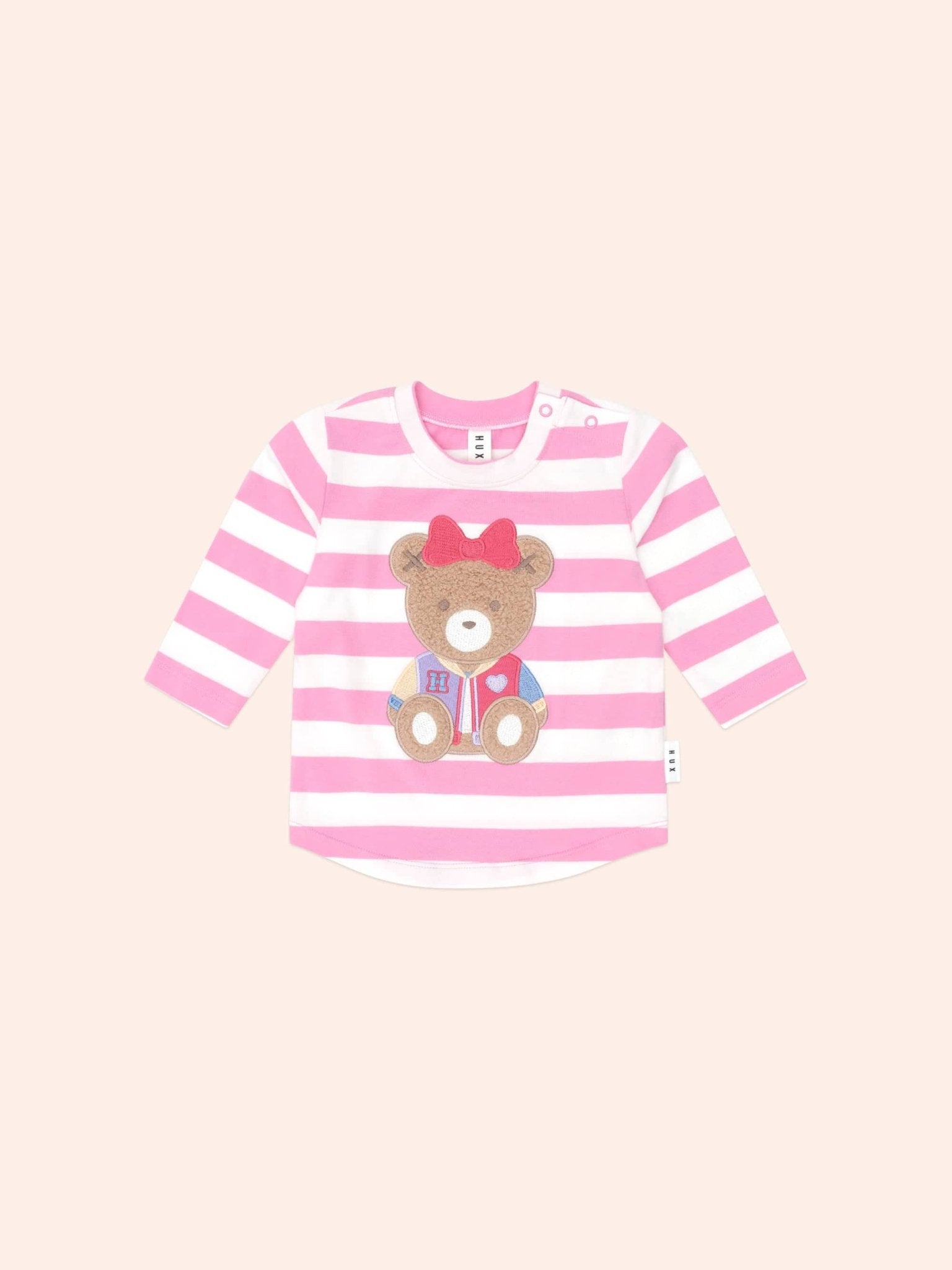 Huxbaby Varsity Huxette Stripe Top Huxbaby
