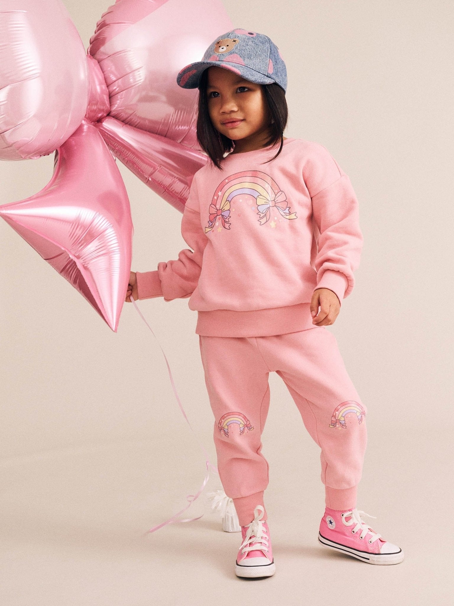 Huxbaby Whimsical Rainbow Trackpant Huxbaby