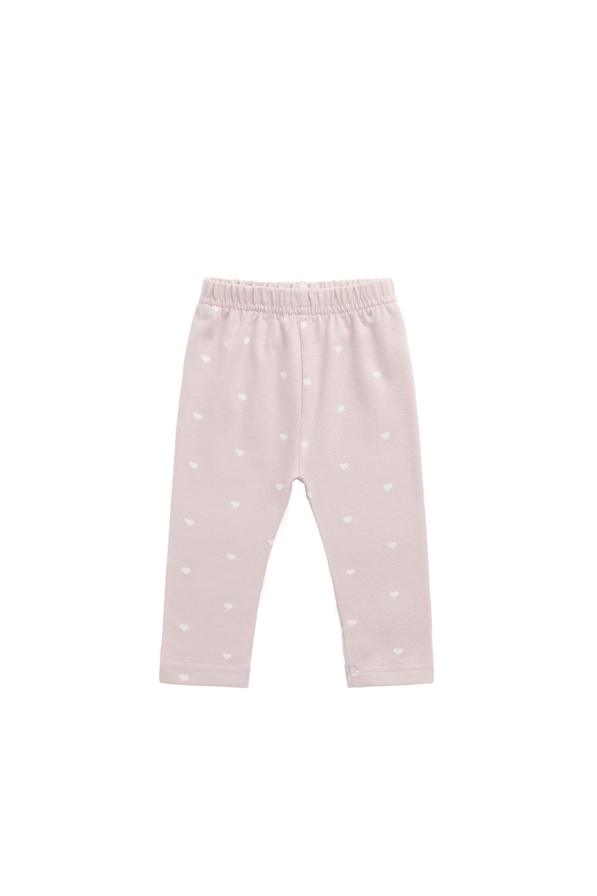 Jamie Kay Organic Cotton Everyday Legging - Petite Heart Old Rose Jamie Kay